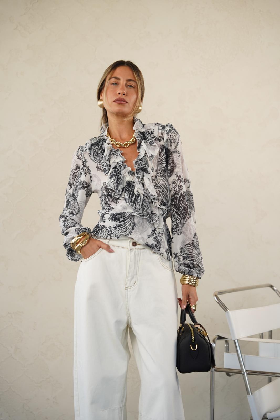 מכנס לוסיל לבן