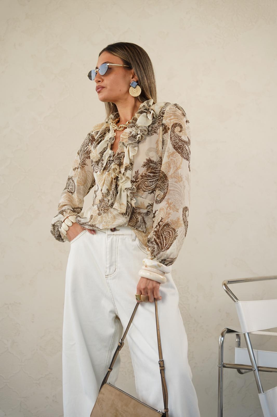 מכנס לוסיל לבן