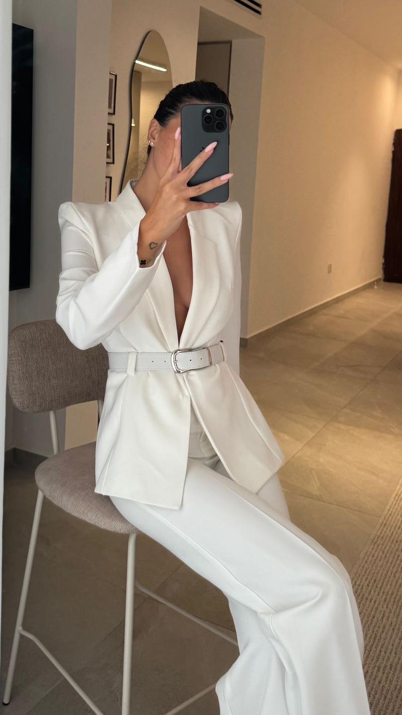 סט איילן לבן