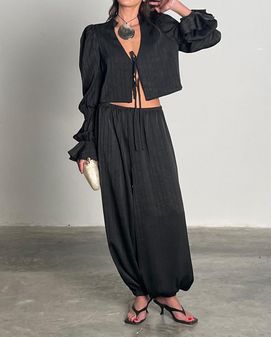 חליפת דלוני שחור