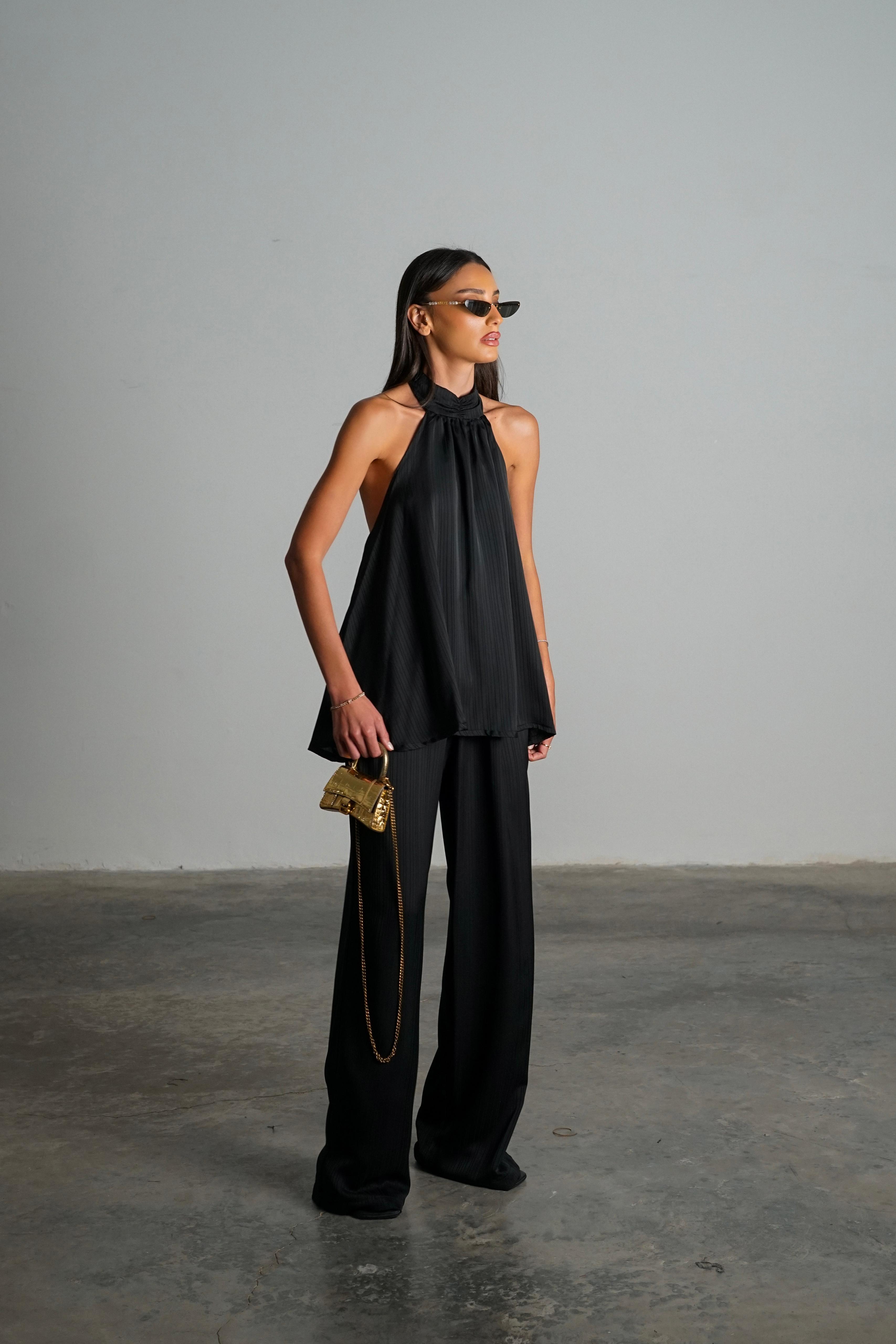 חליפת מקיאטו שחור