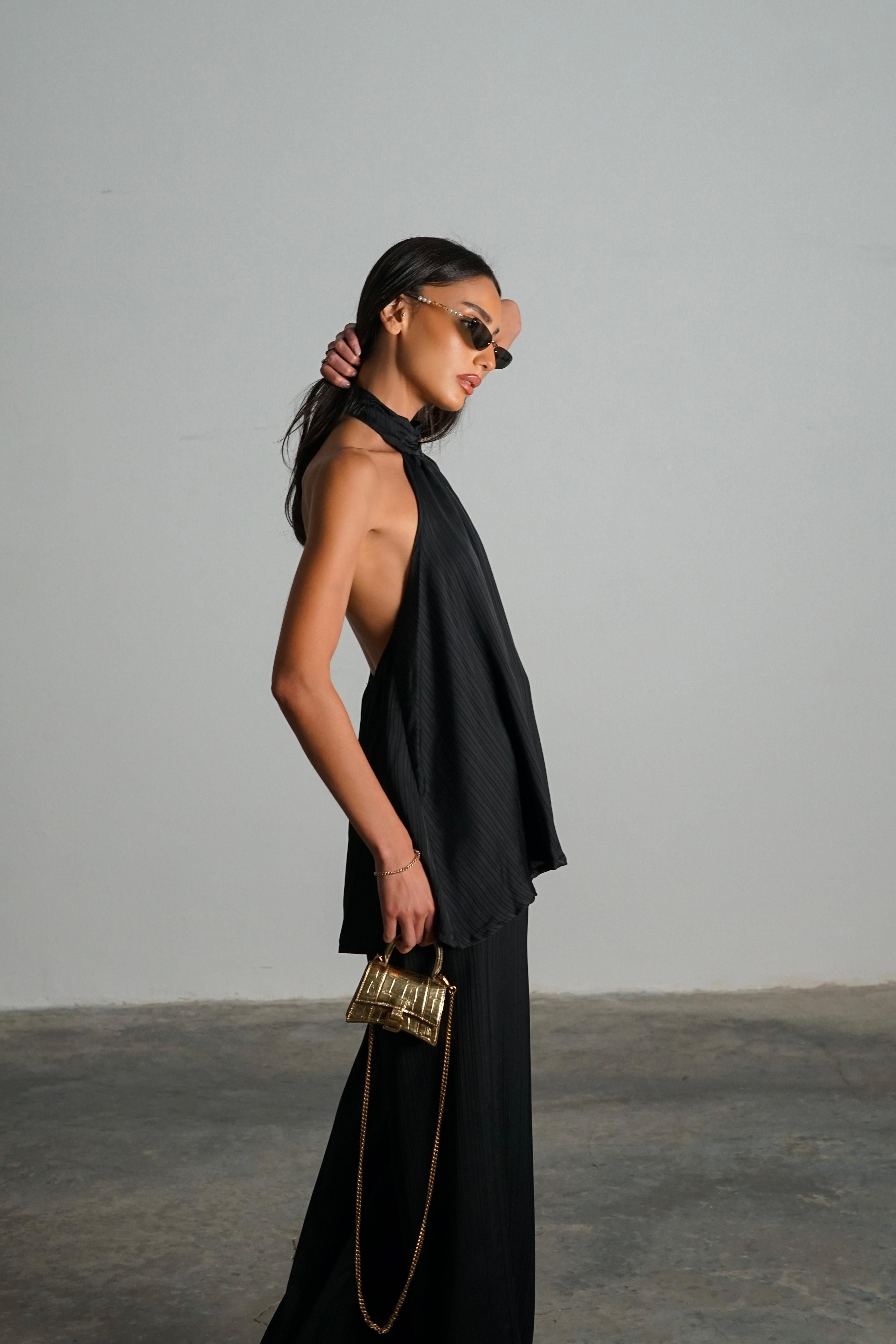 חליפת מקיאטו שחור