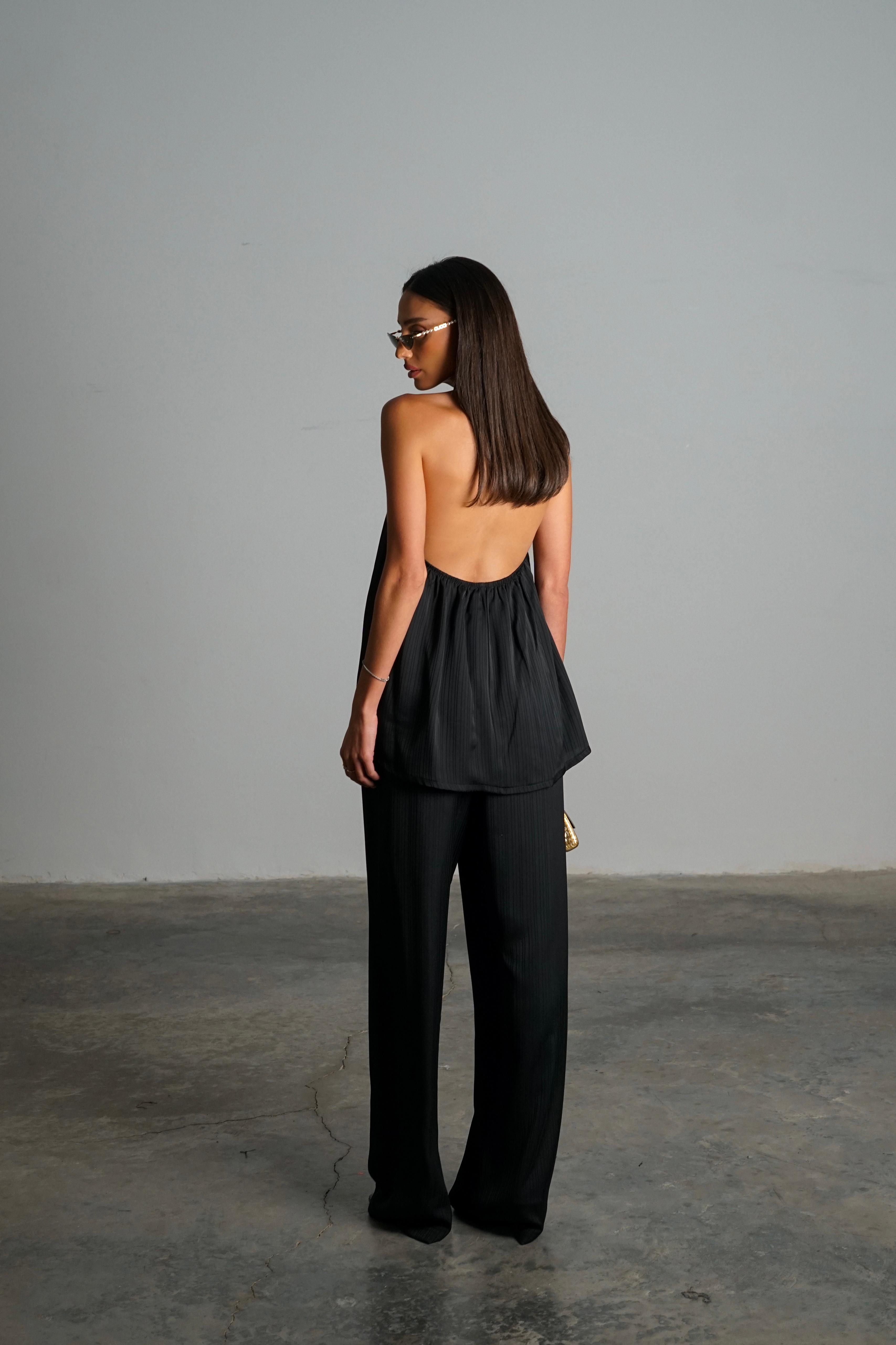 חליפת מקיאטו שחור