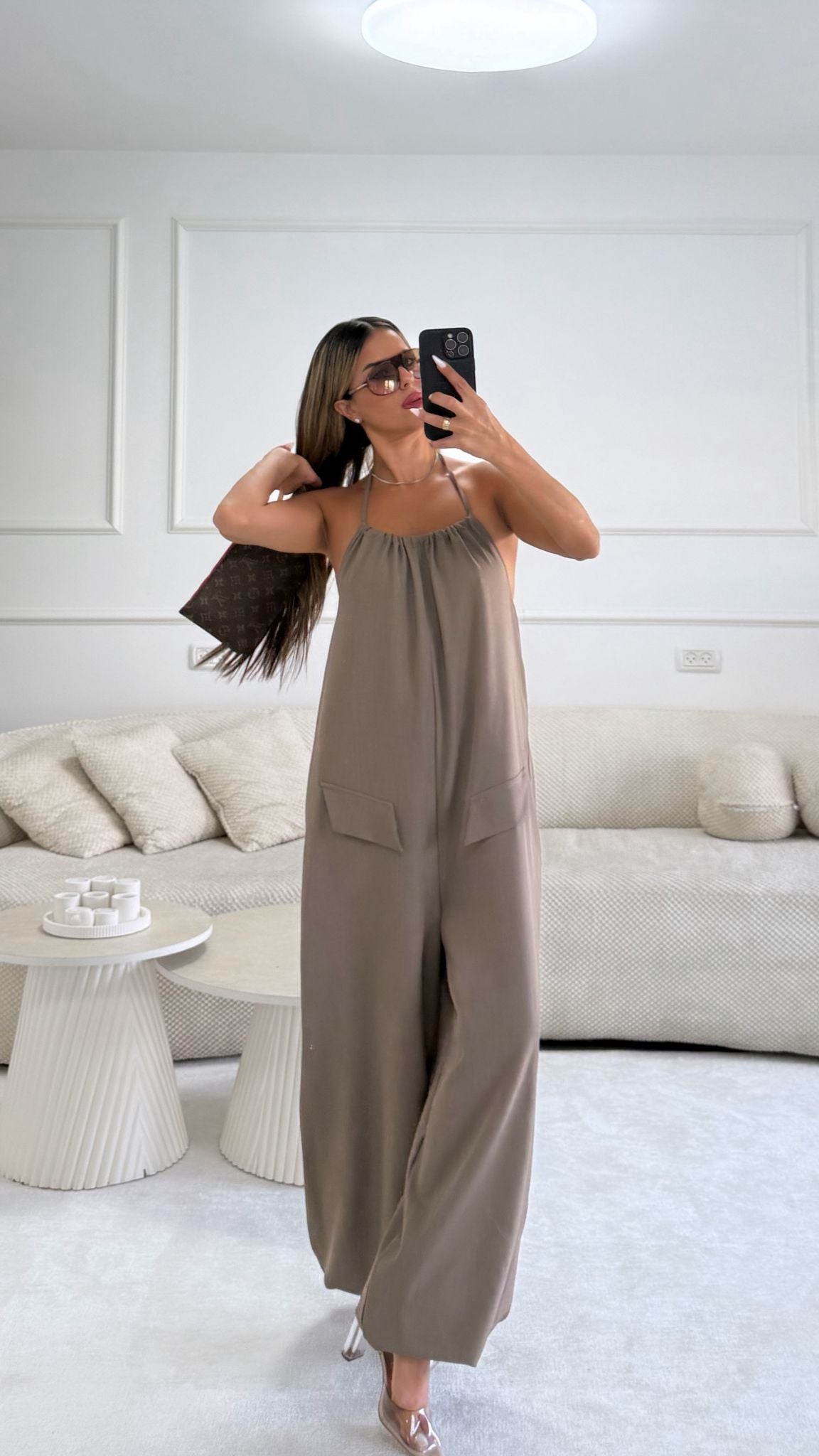 אוברול שירן חום