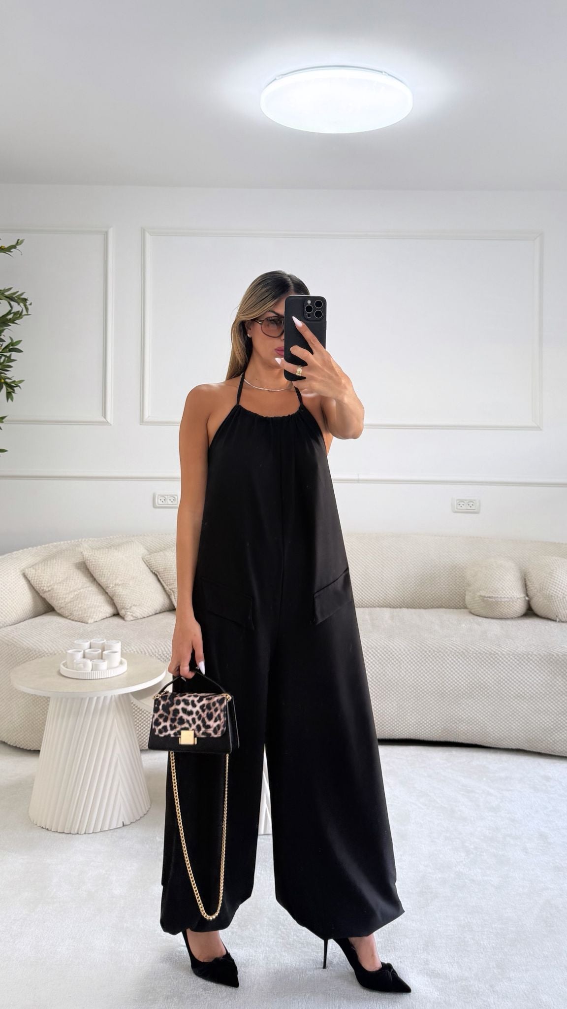 אוברול שירן שחור