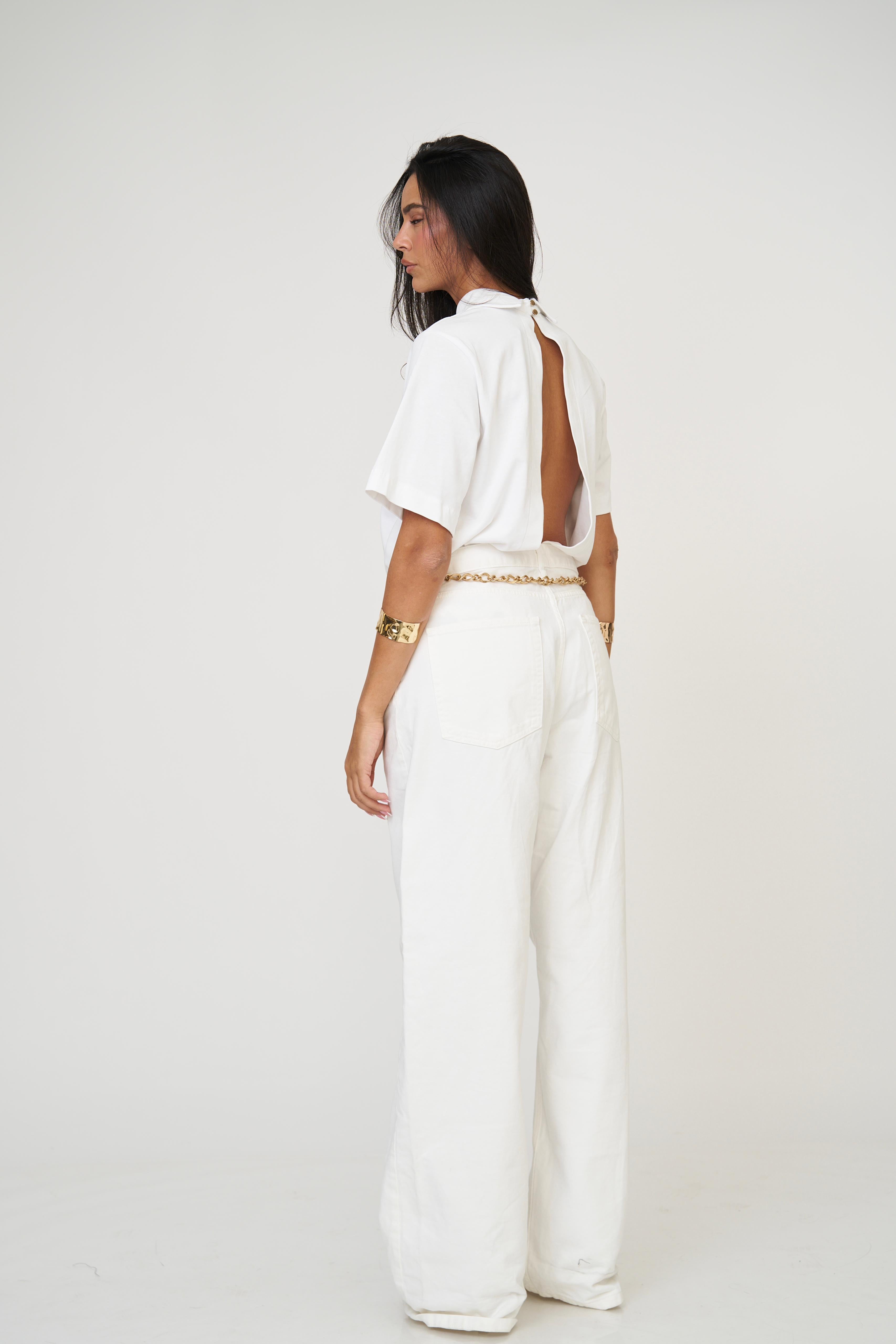 חולצת קורן לבן