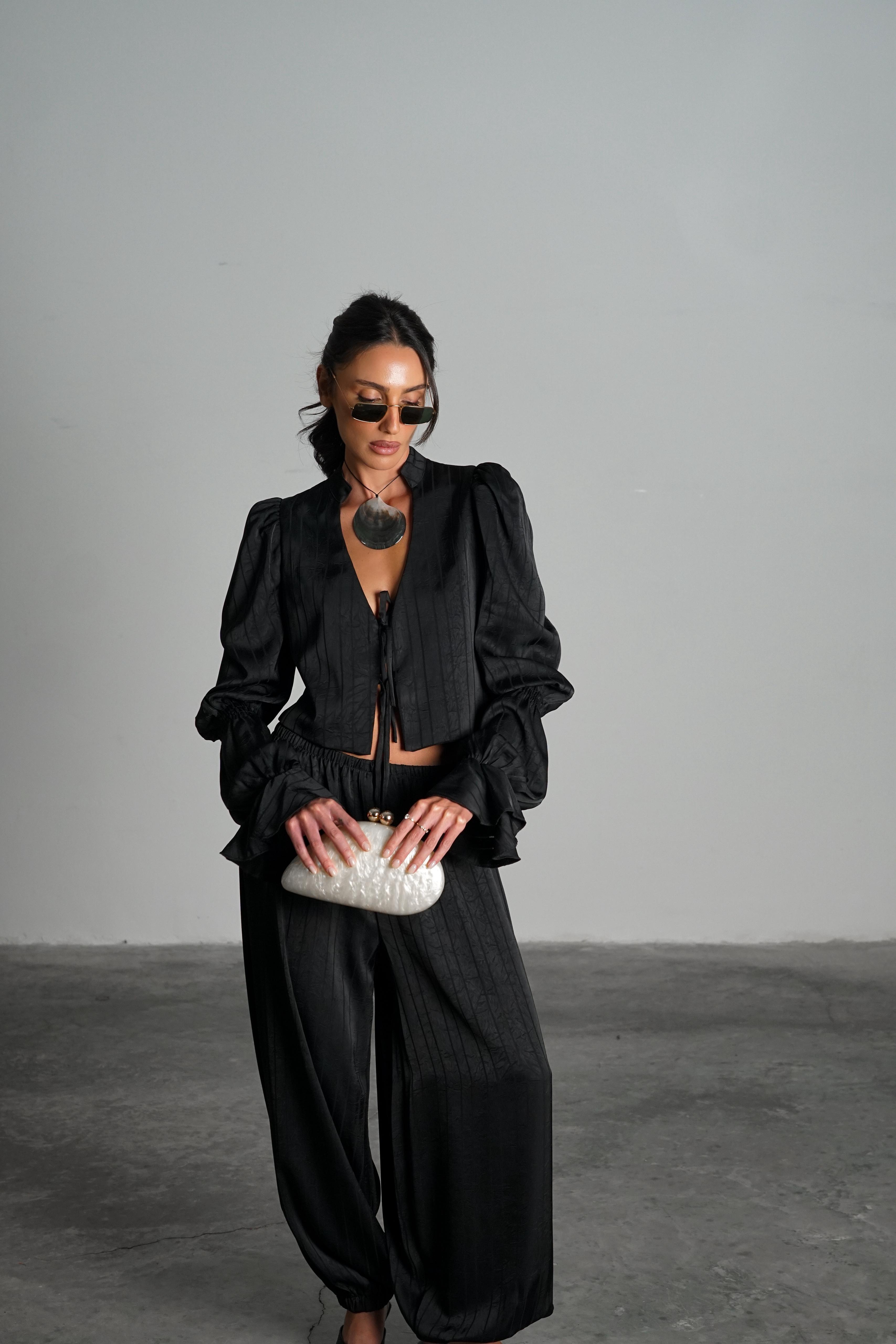 חליפת דלוני שחור