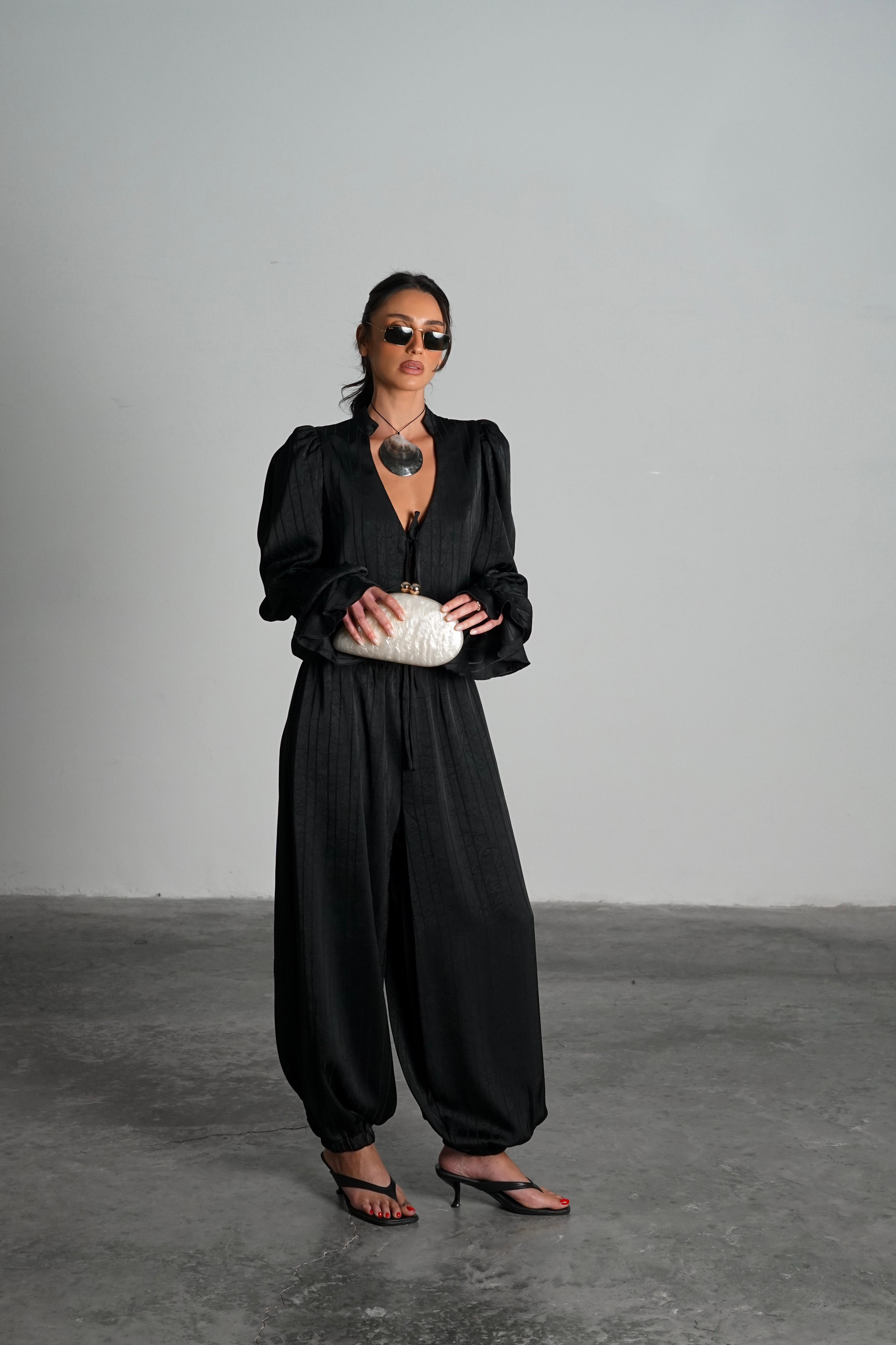 חליפת דלוני שחור