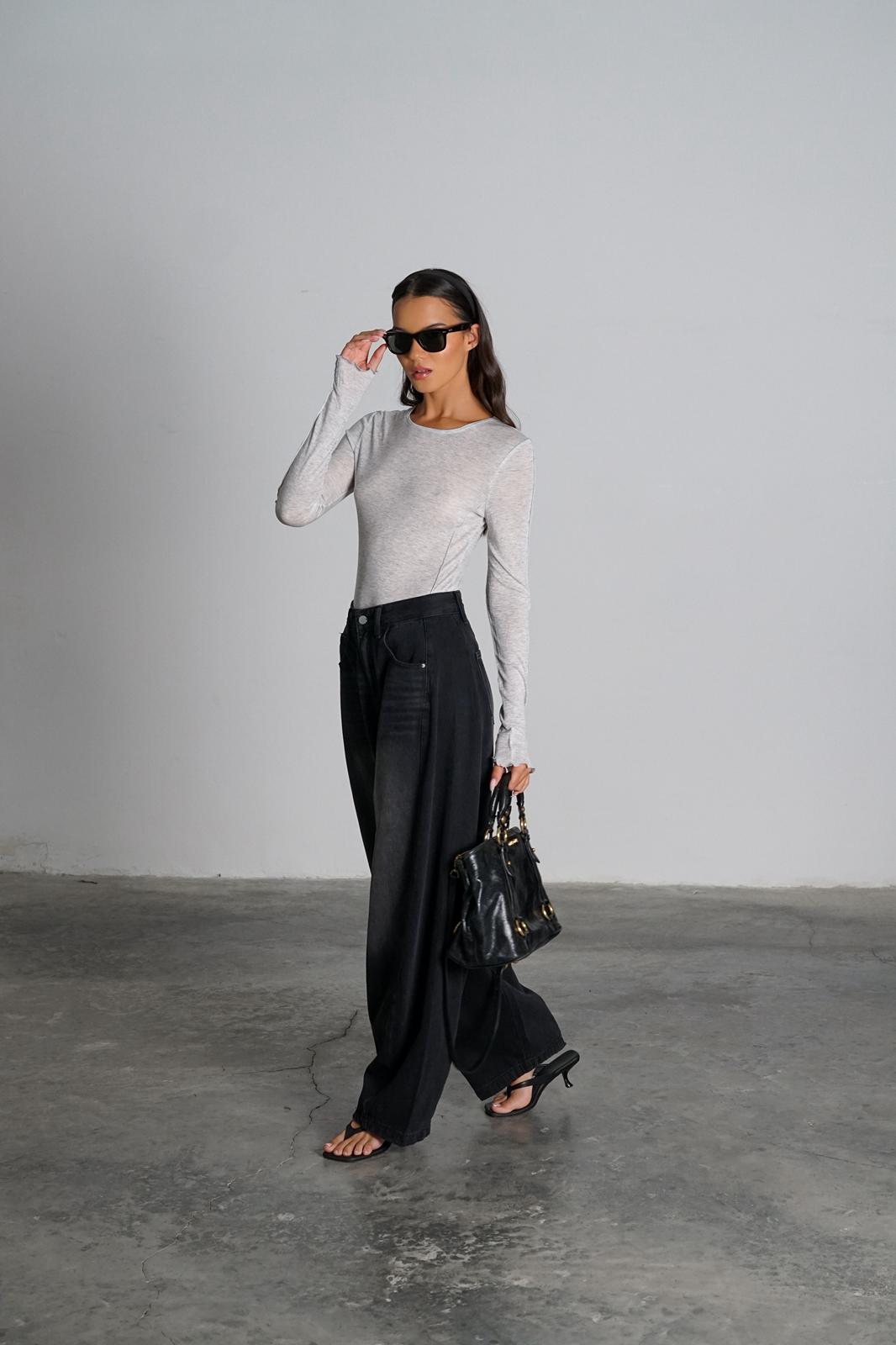 ג'ינס ריקול שחור