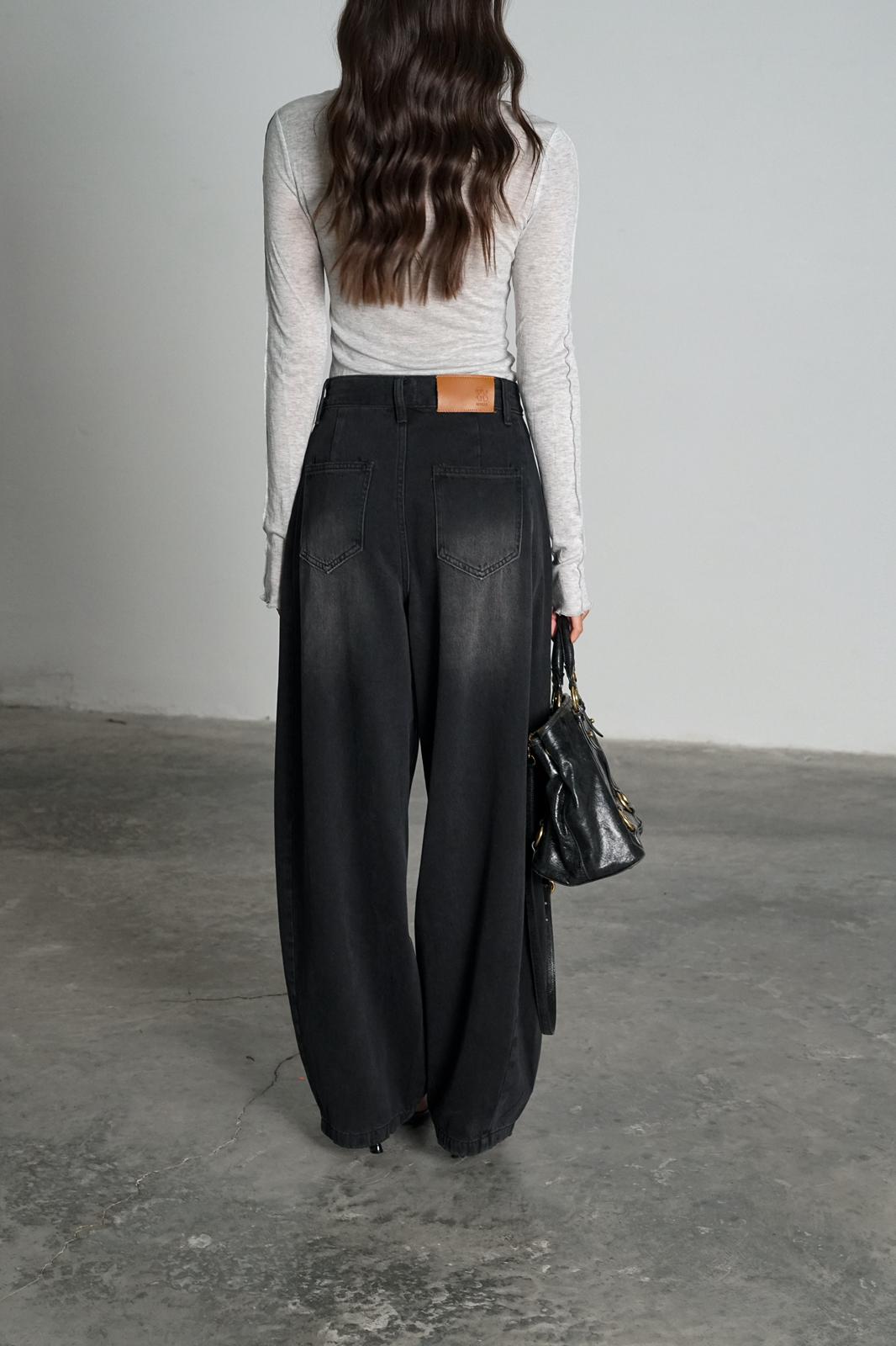 ג'ינס ריקול שחור