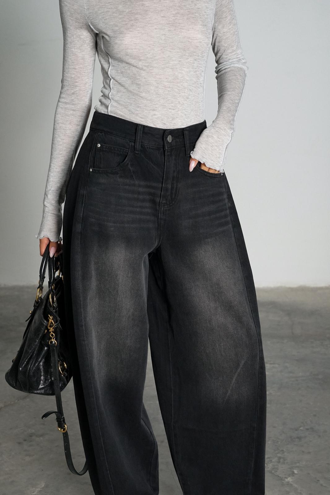 ג'ינס ריקול שחור