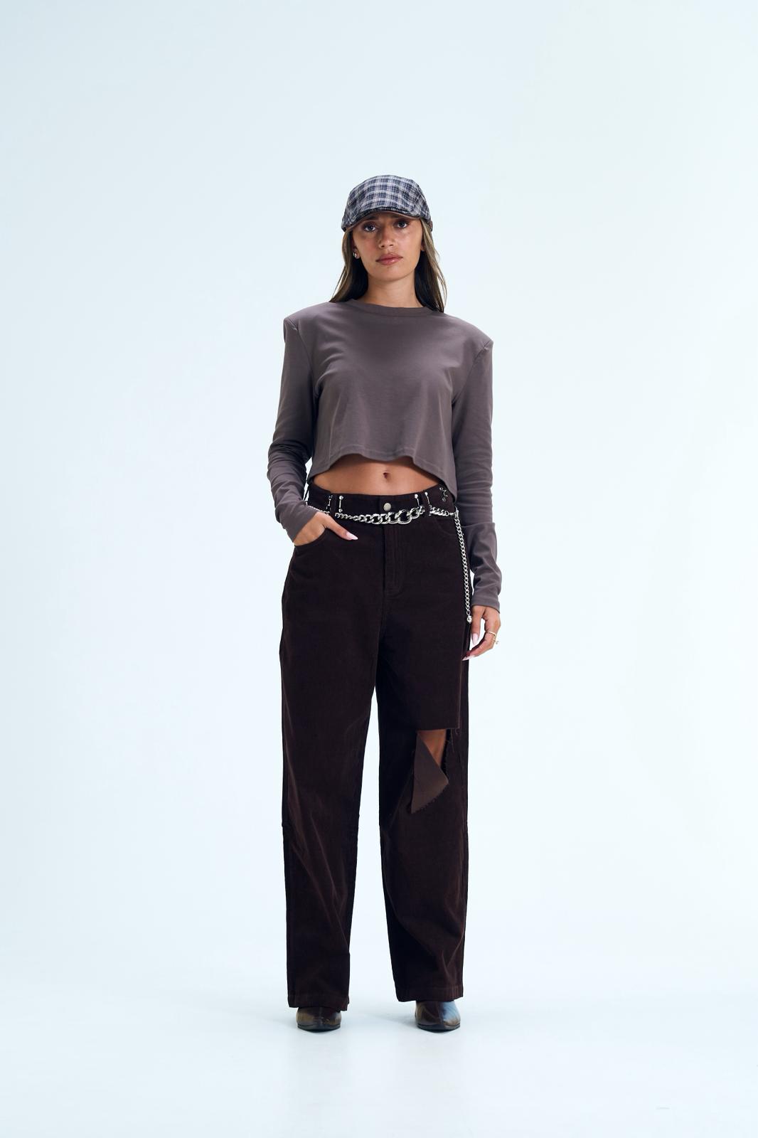 מכנס קורדרוי רז חום