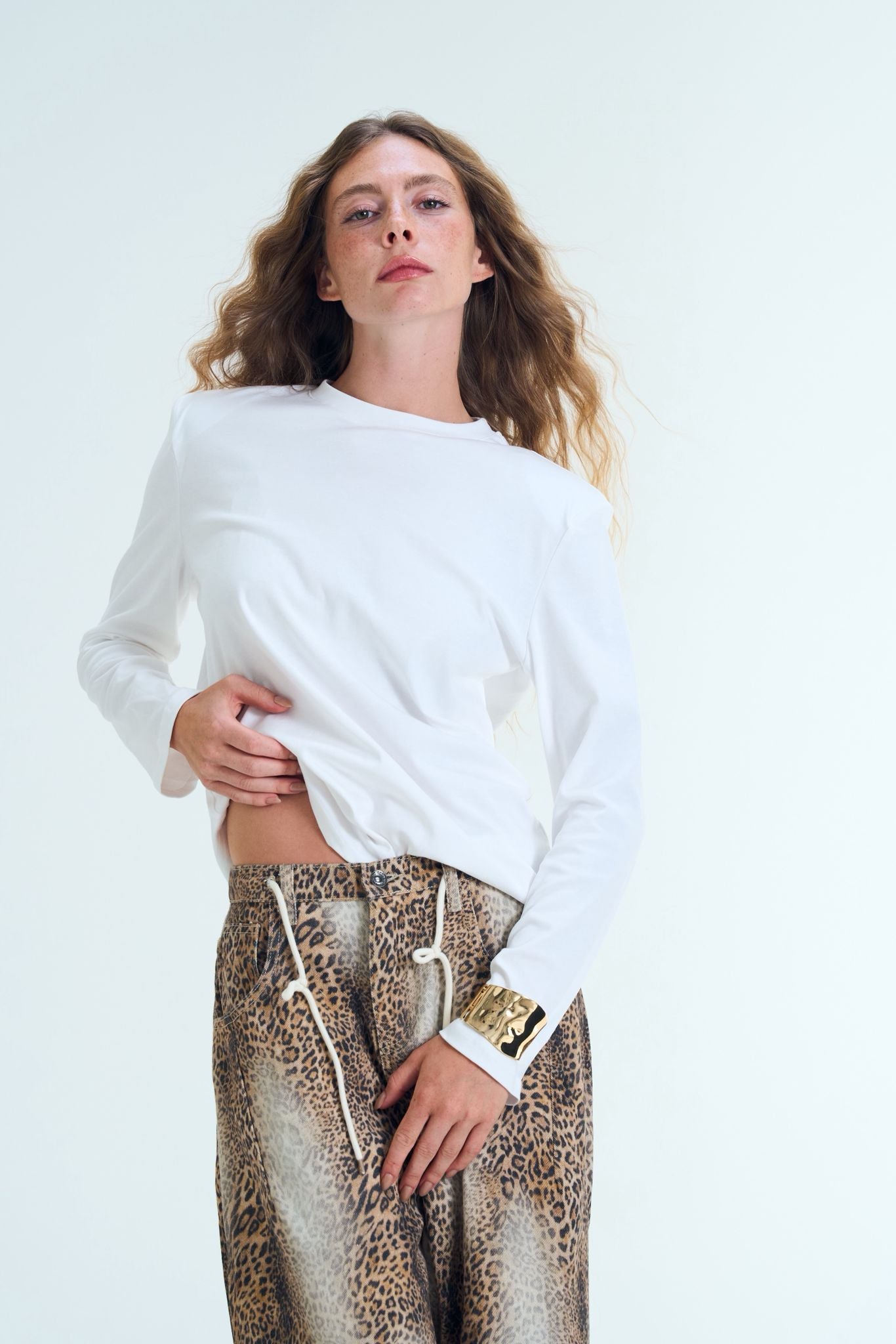 חולצת ליביה לבן