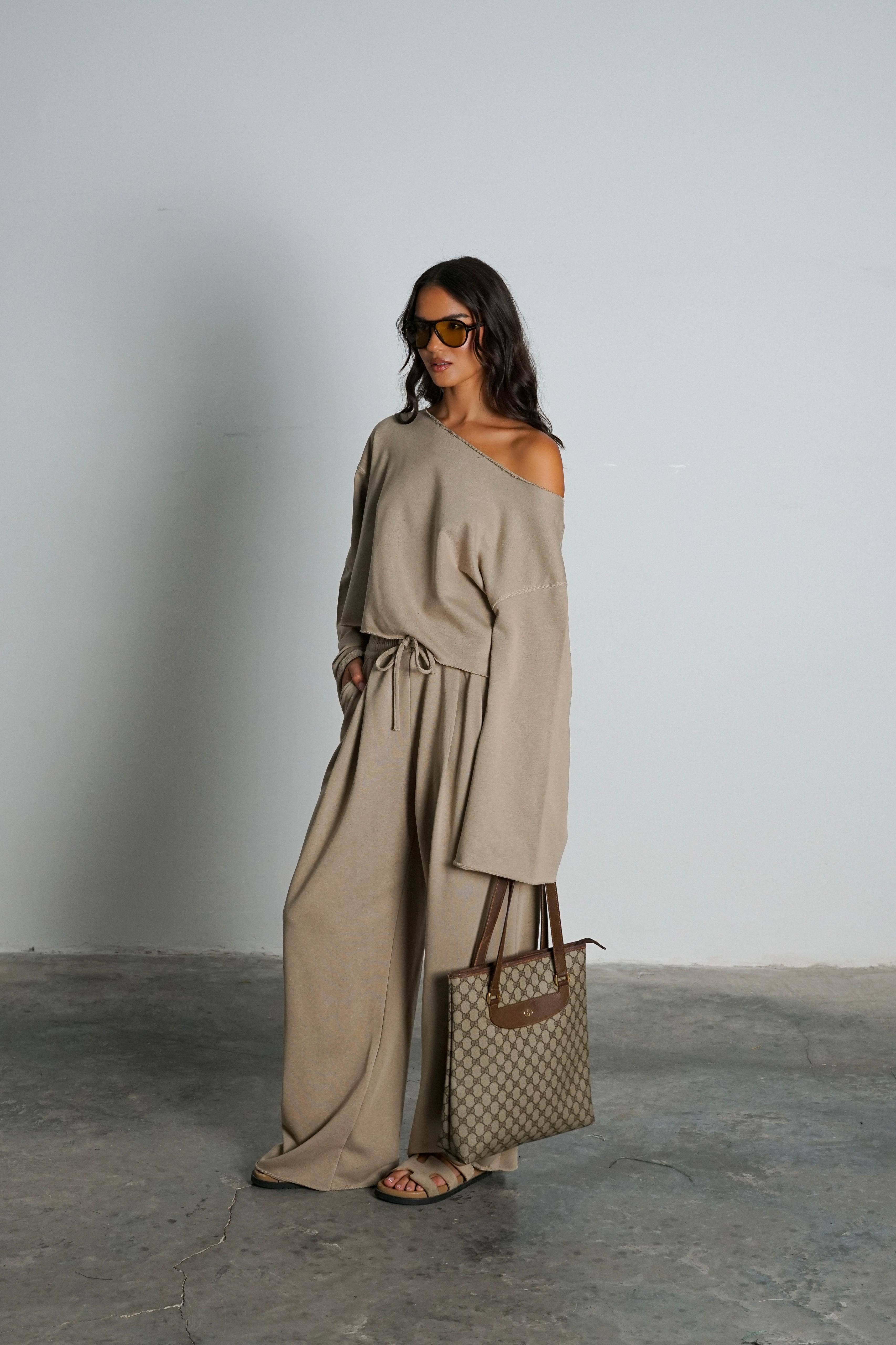 חליפת דרלין מוקה