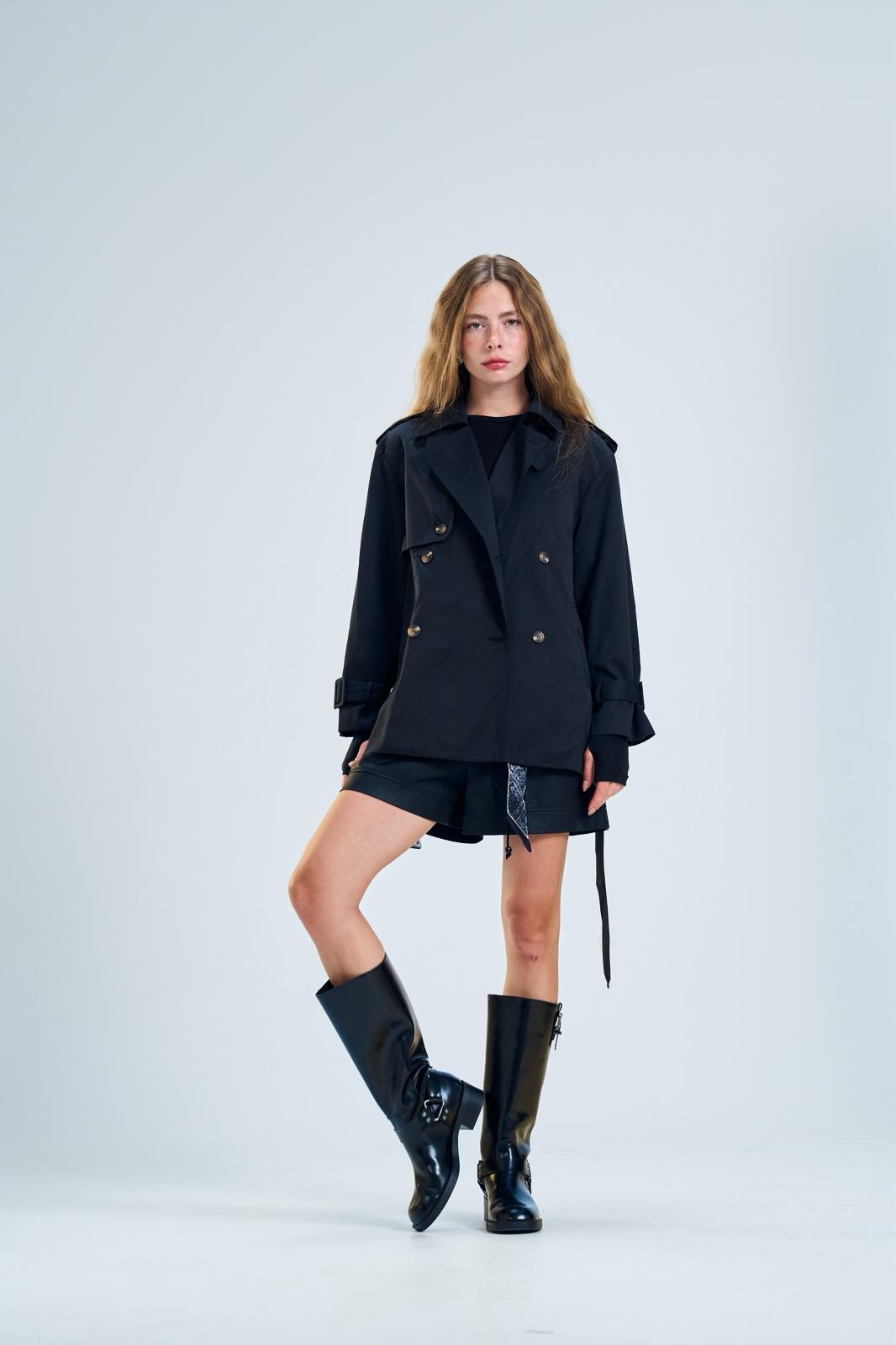 מעיל שליו שחור