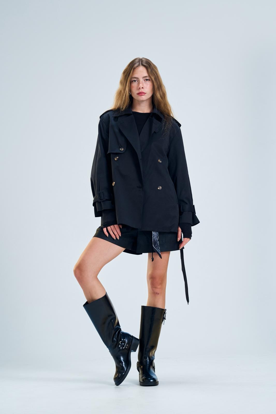 מעיל שליו שחור