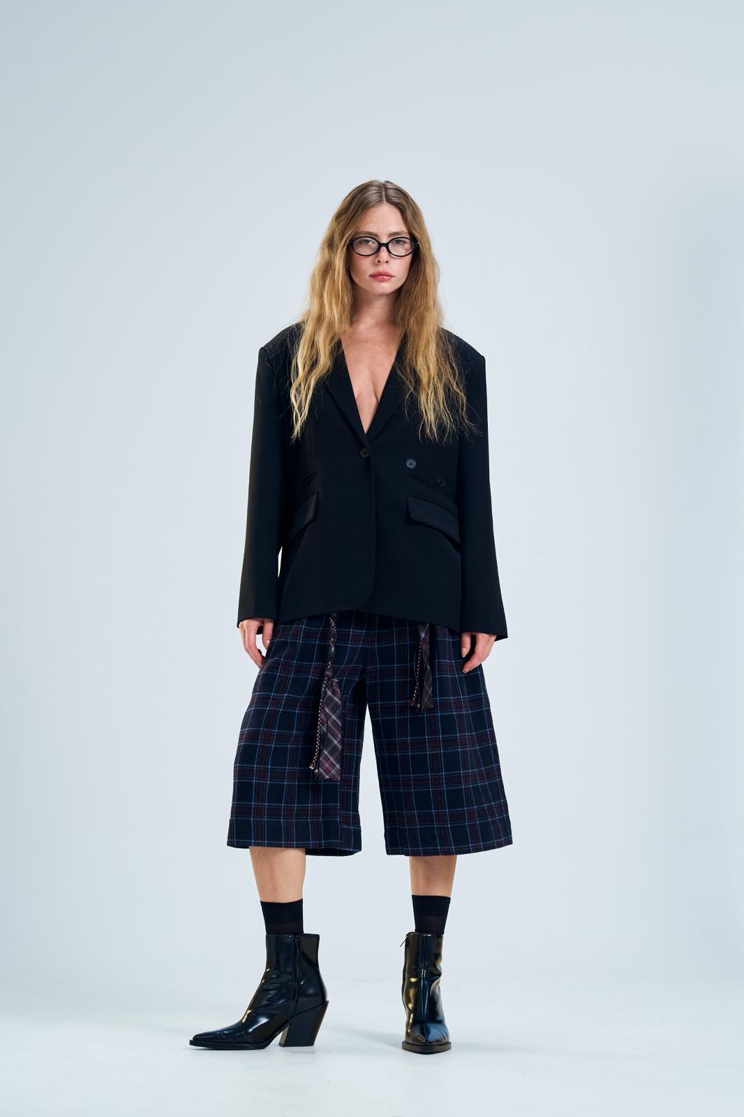 מכנס קאיין שחור