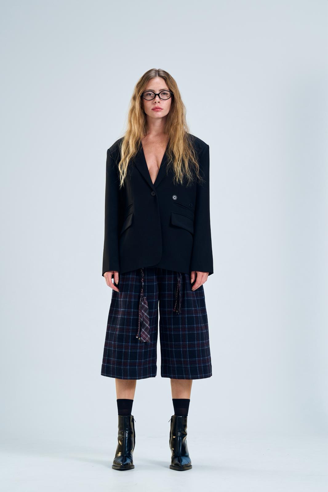 מכנס קאיין שחור