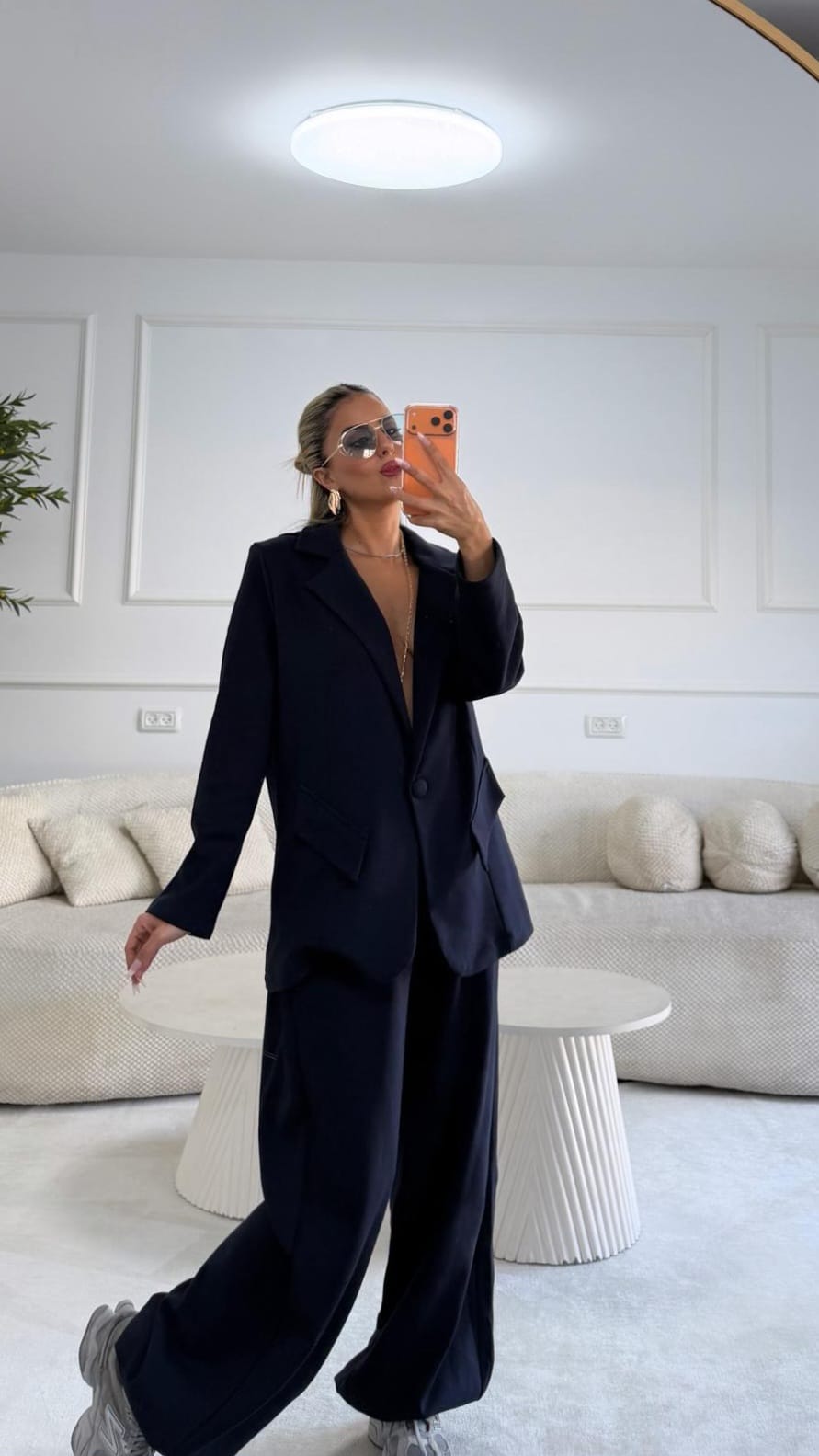 חליפת רפאל כחול