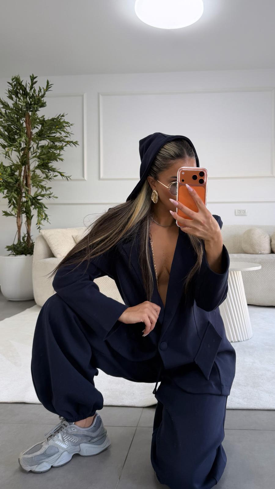 חליפת רפאל כחול