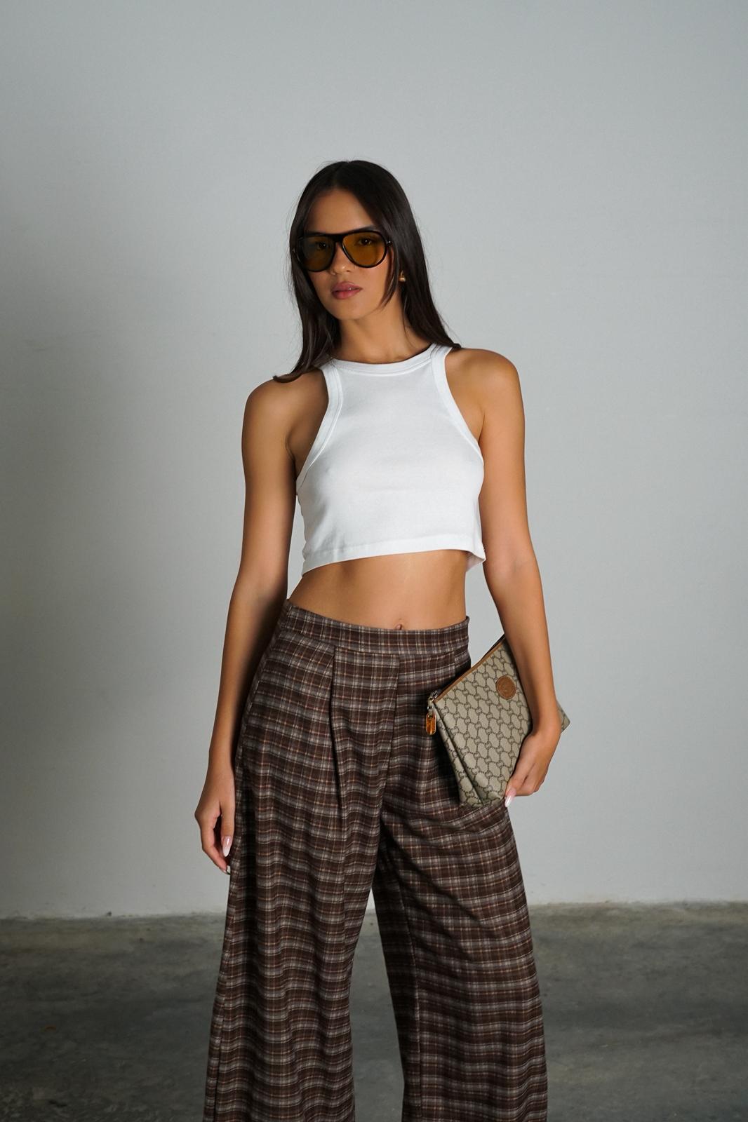 מכנס אייזיק חום