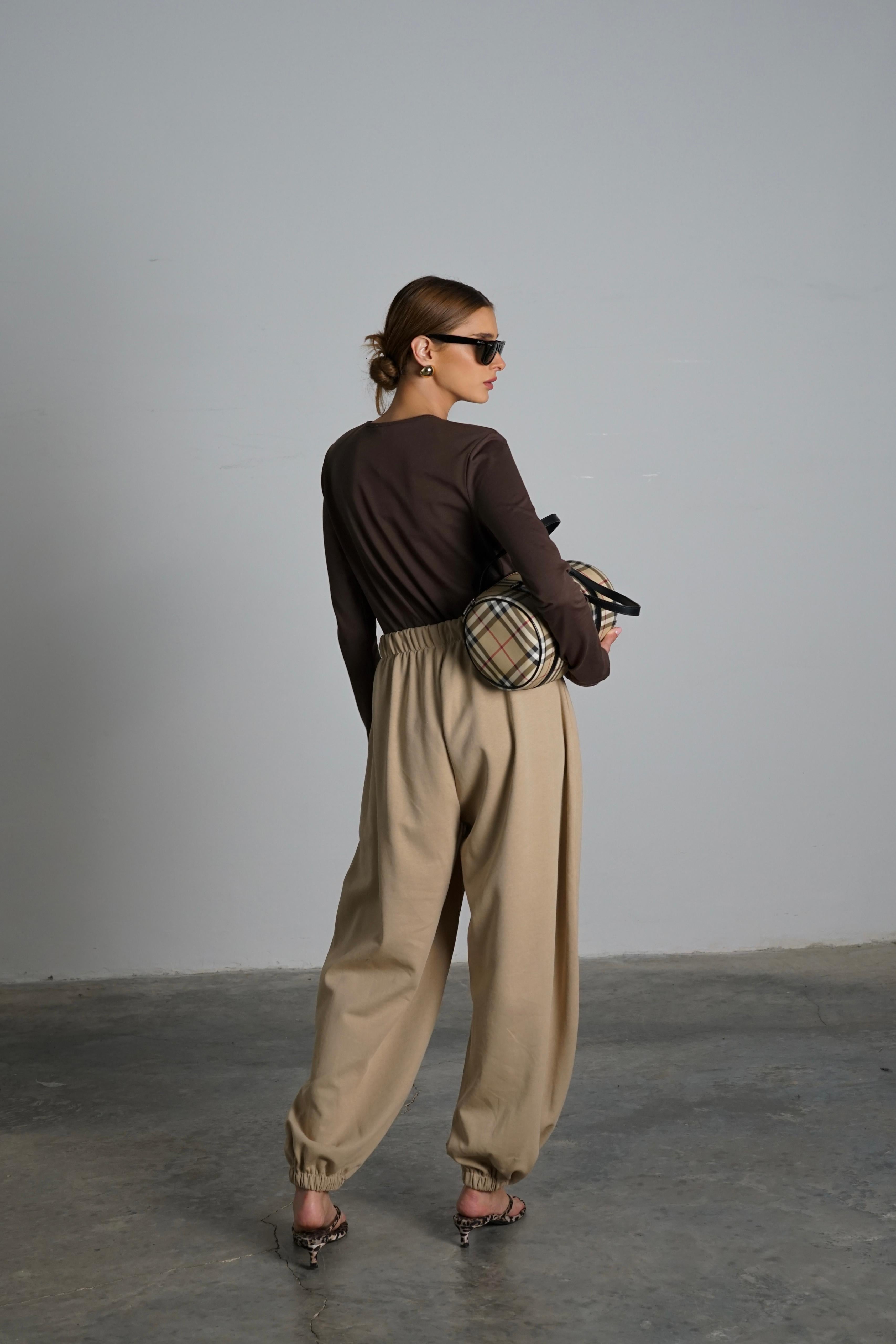 מכנס טייגי קאמל