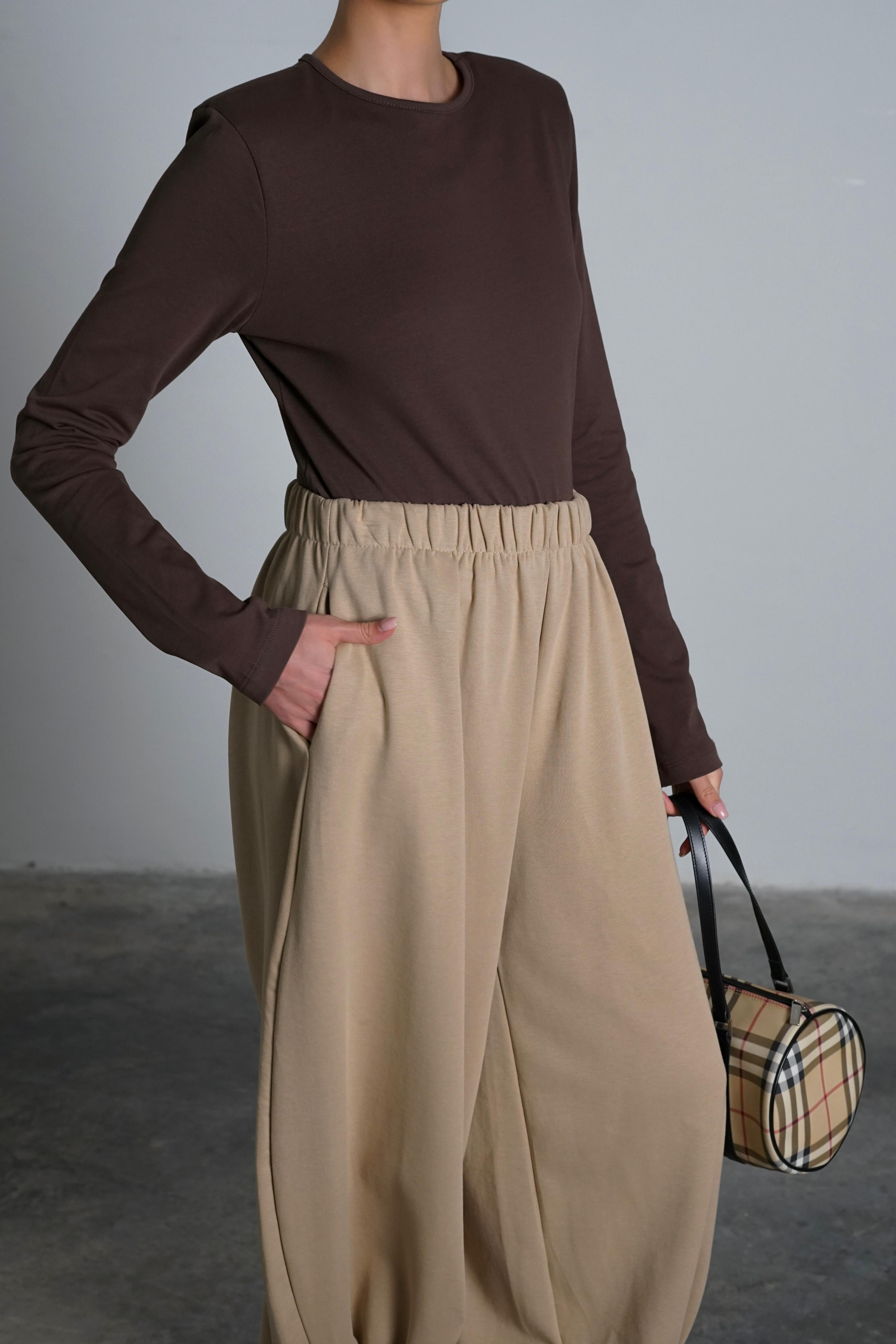 מכנס טייגי קאמל