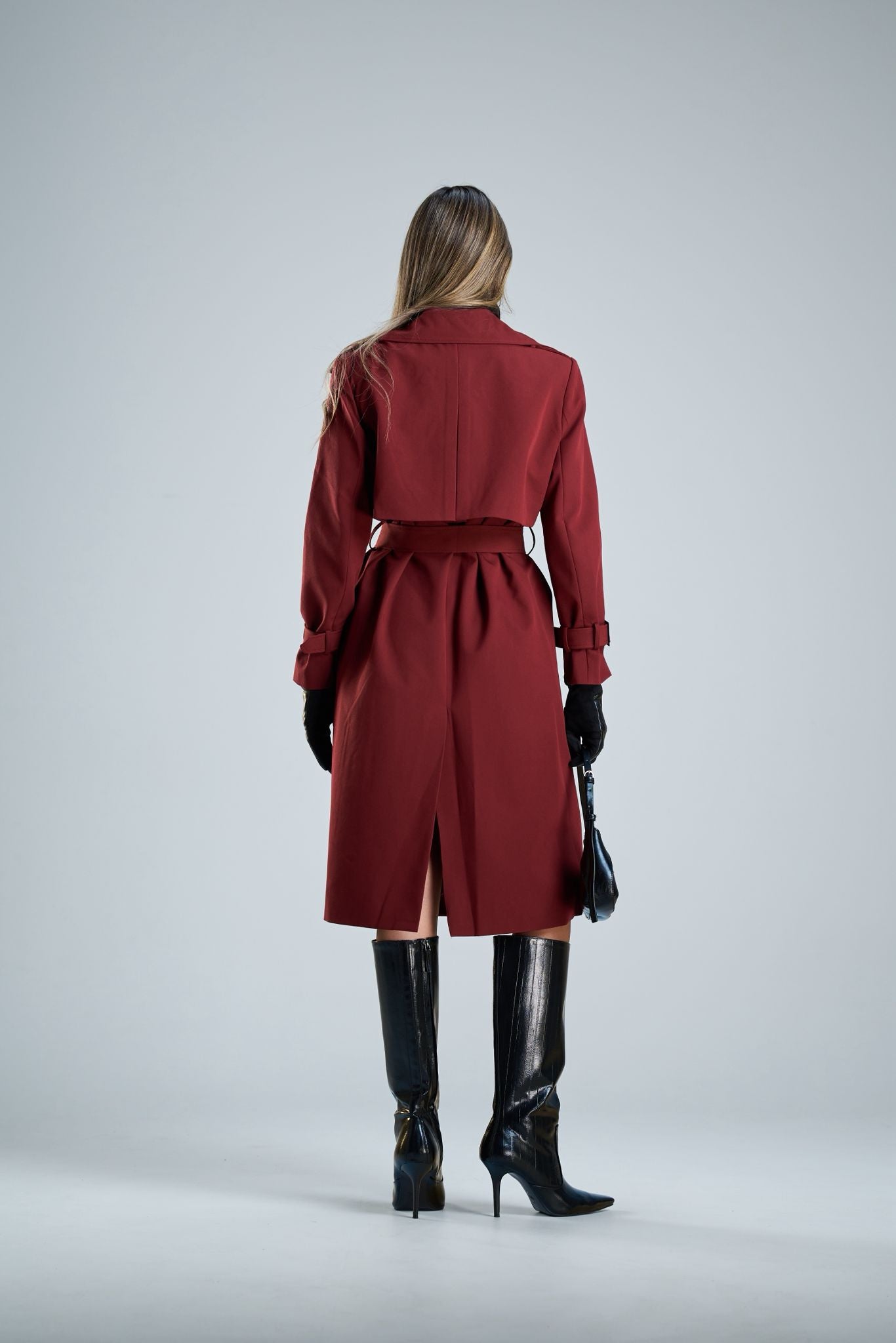 מעיל ניקה בורדו