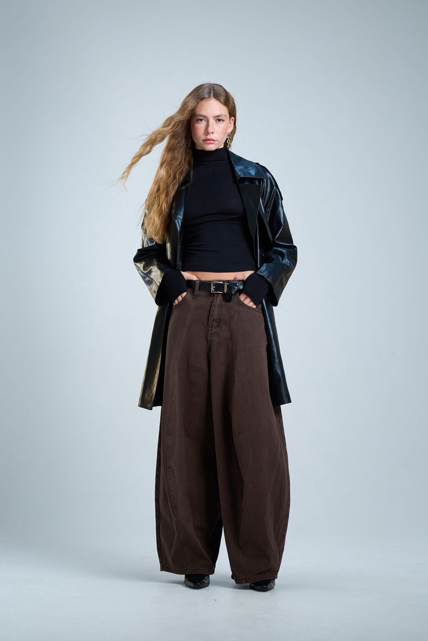 ג'ינס נאיה חום