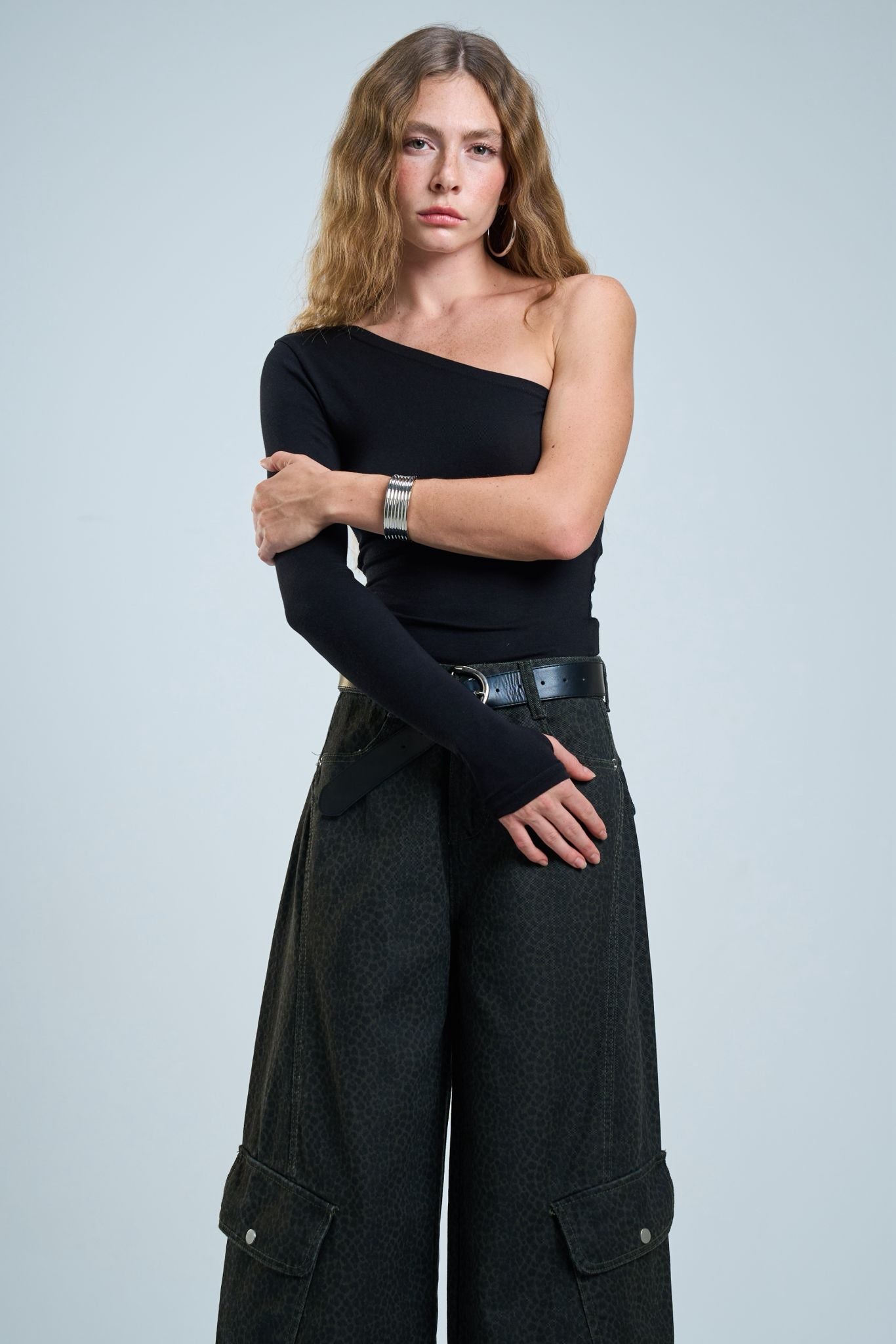 חולצת קלר שחור