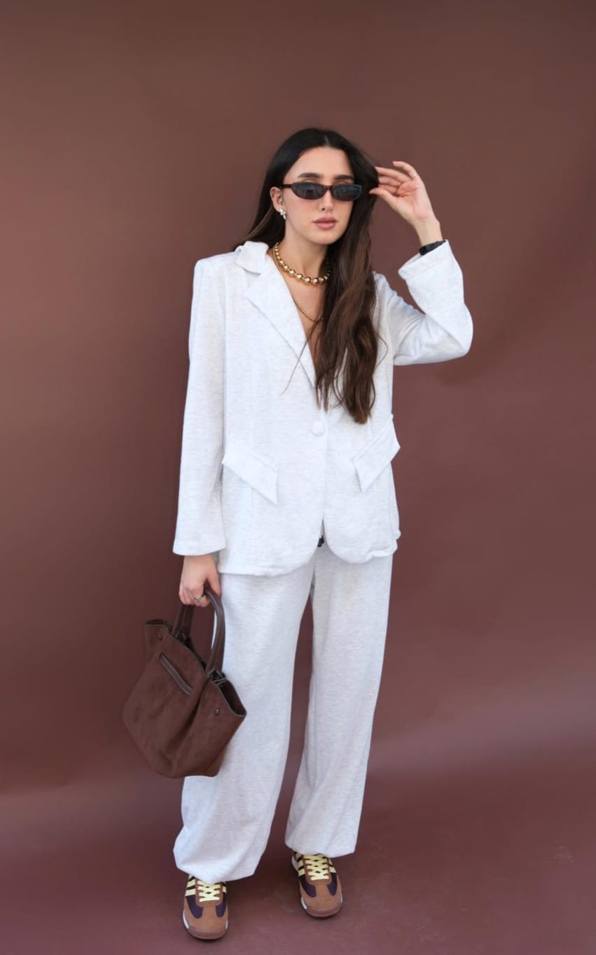 חליפת רפאל לבן