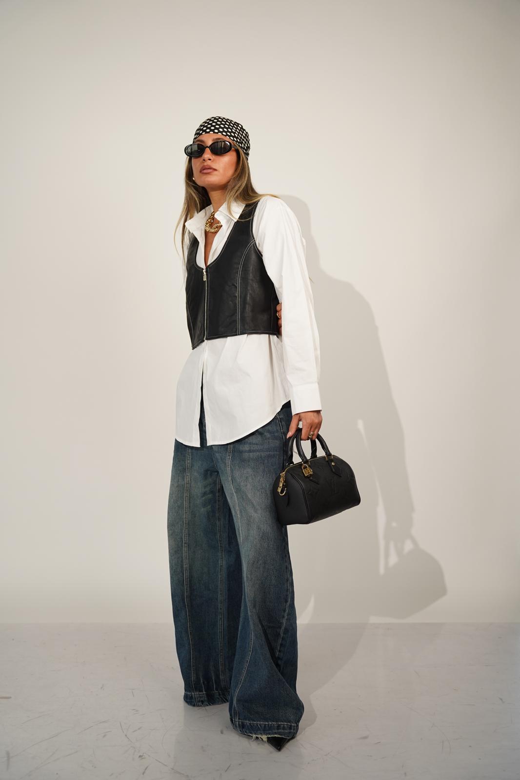 וסט מיילי שחור