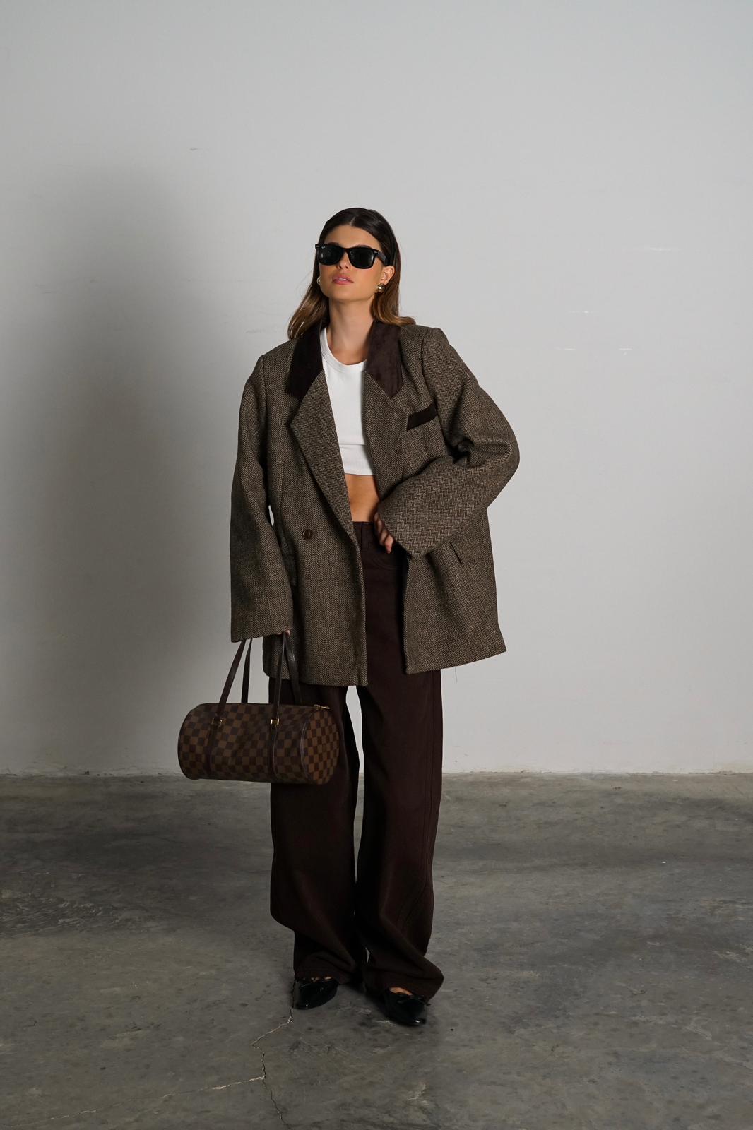 ג'קט סימור חום