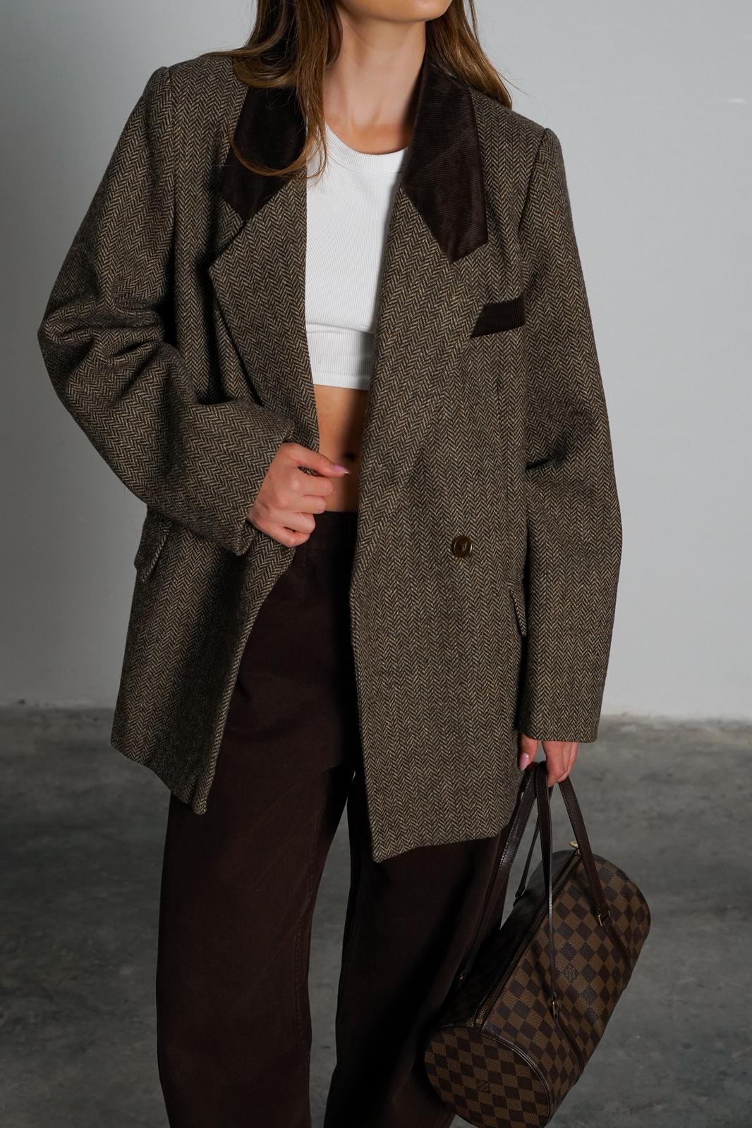 ג'קט סימור חום