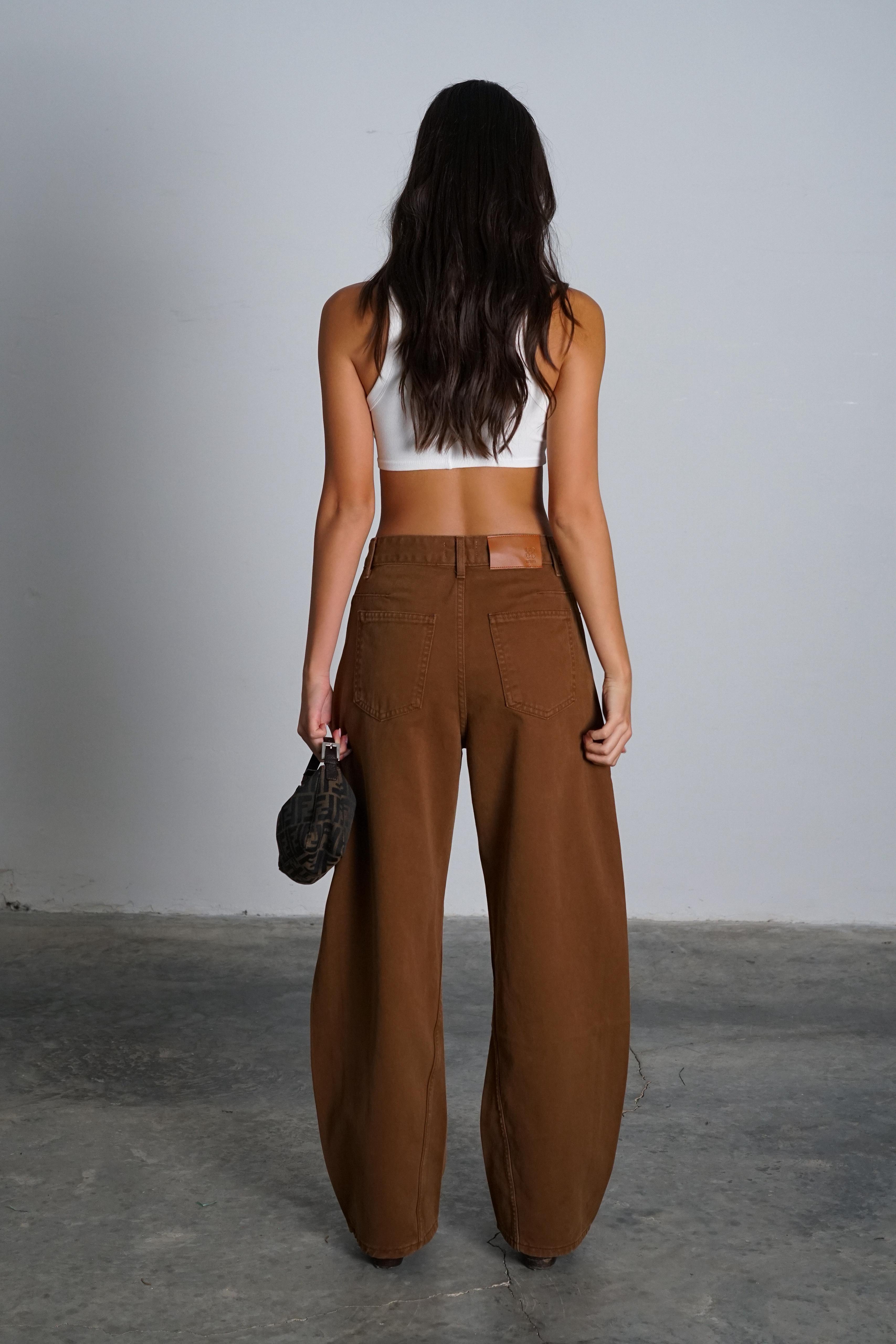 מכנס ג'ינס דריל קאמל