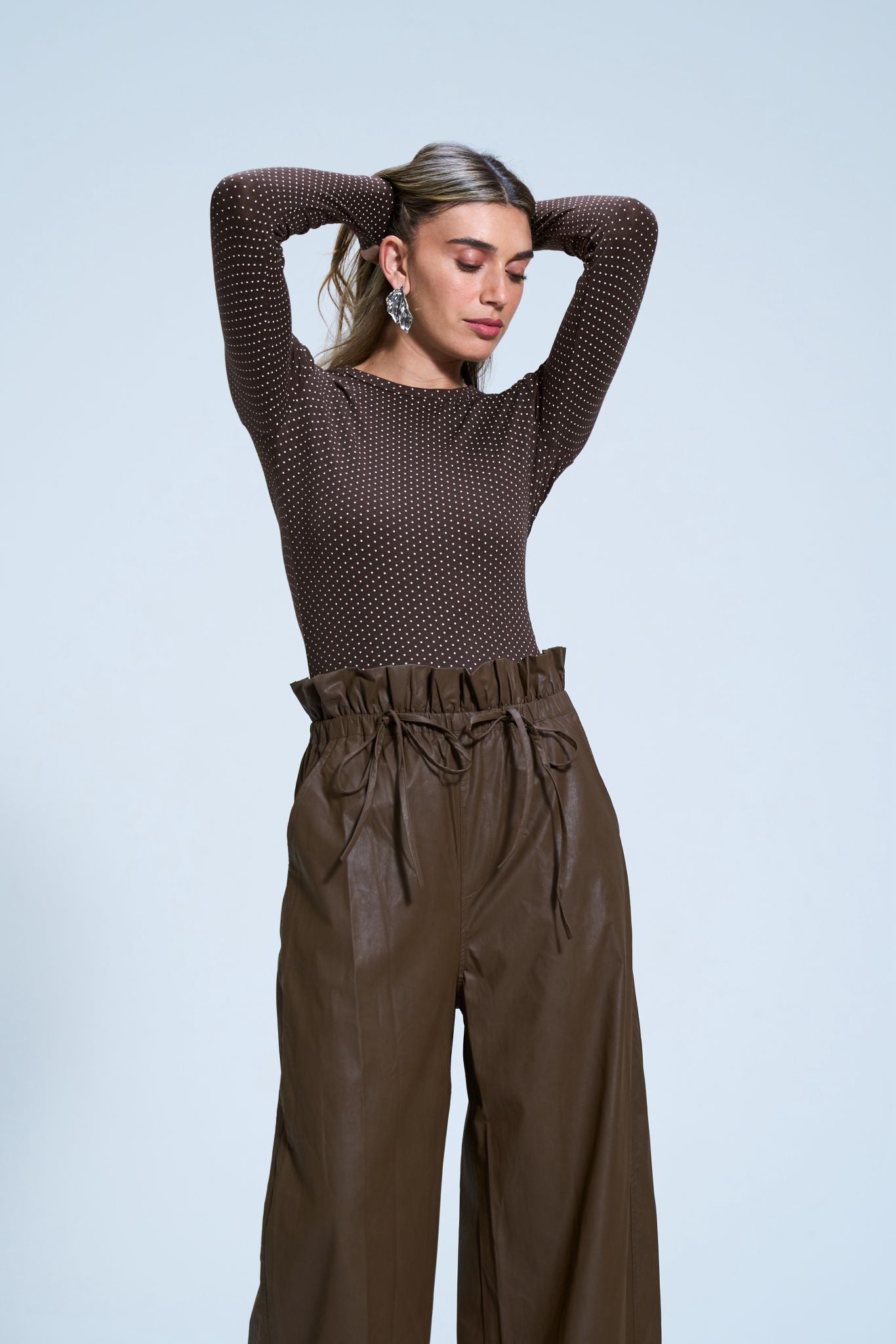 מכנס ליאה חום