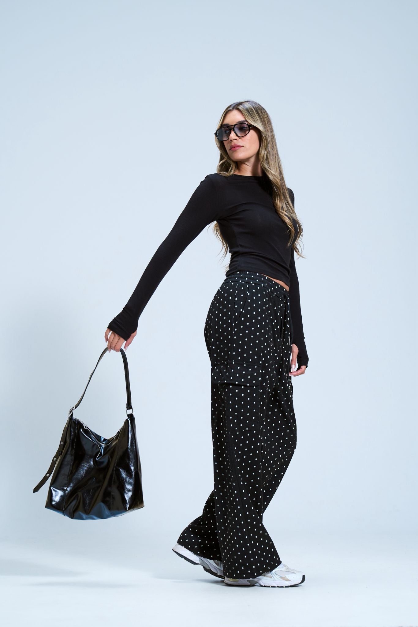 מכנס עופרי שחור