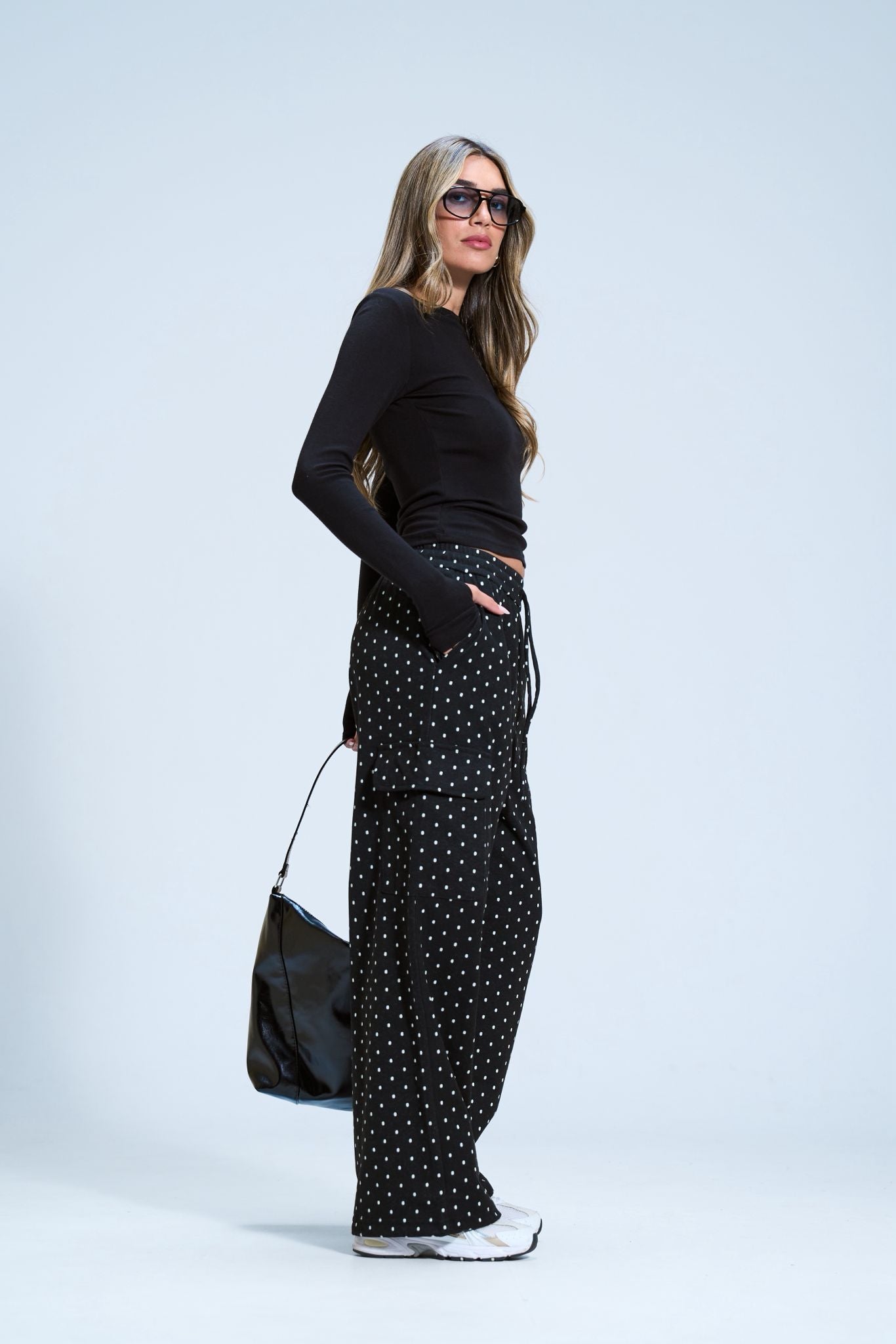 מכנס עופרי שחור