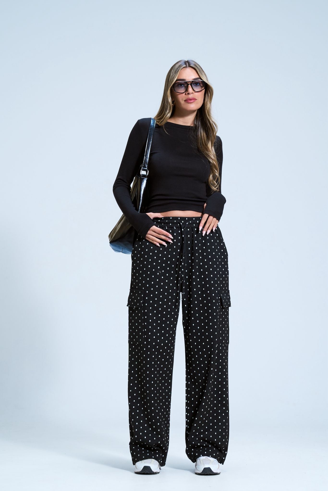 מכנס עופרי שחור