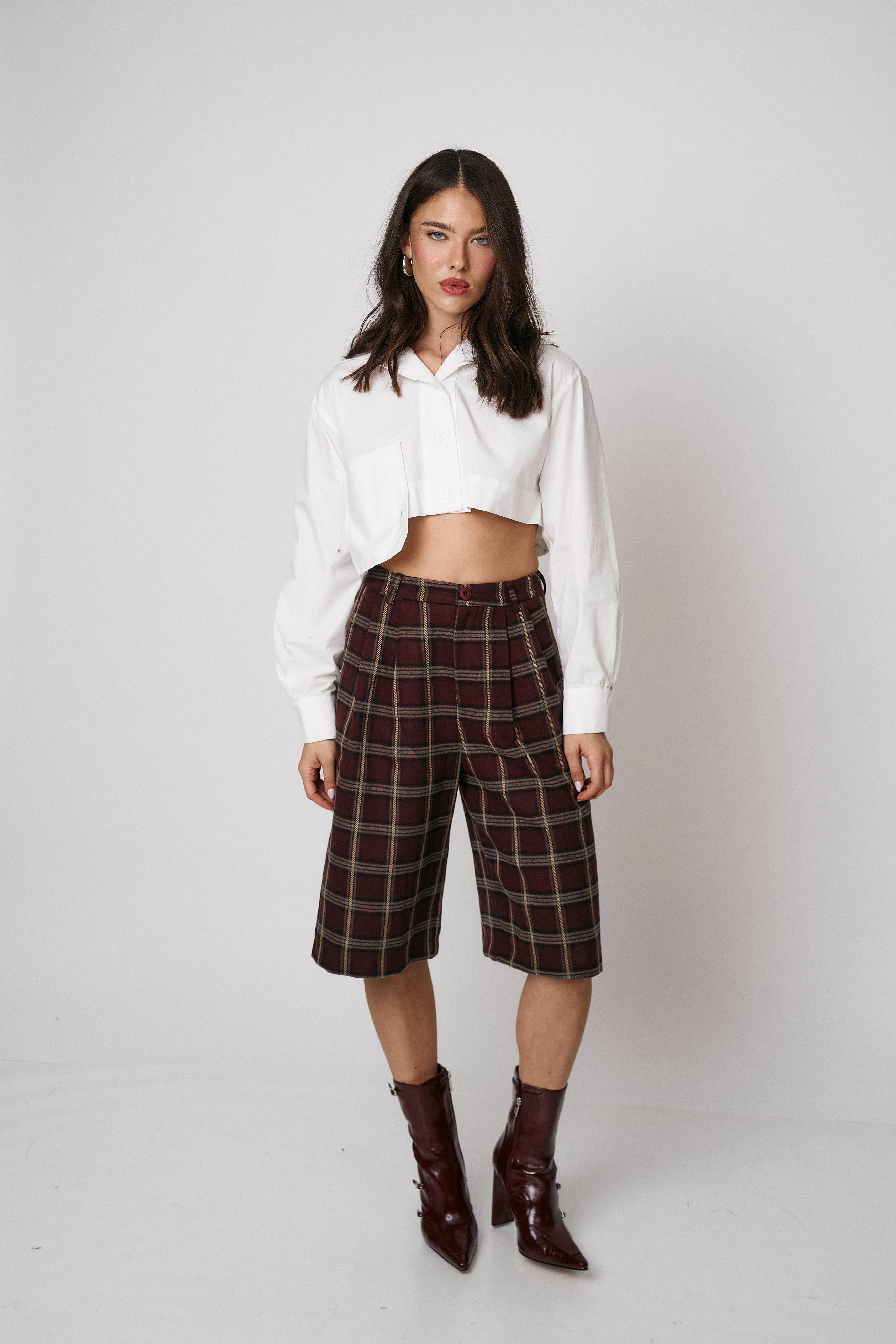 מכנס לונה בורדו