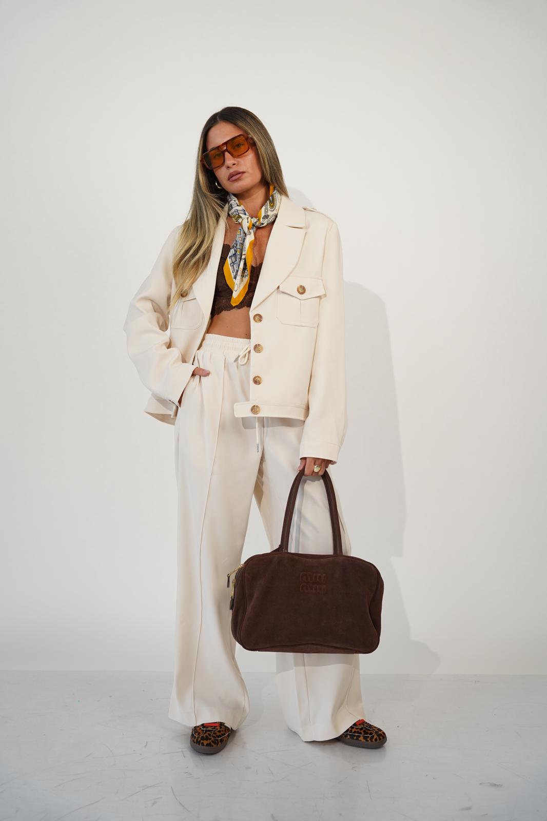 חליפת ליאור שמנת