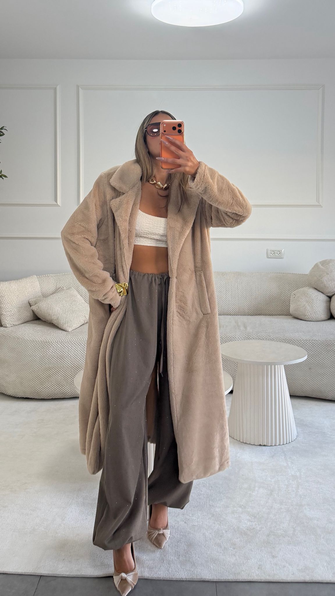 מכנס שילוב אבנים