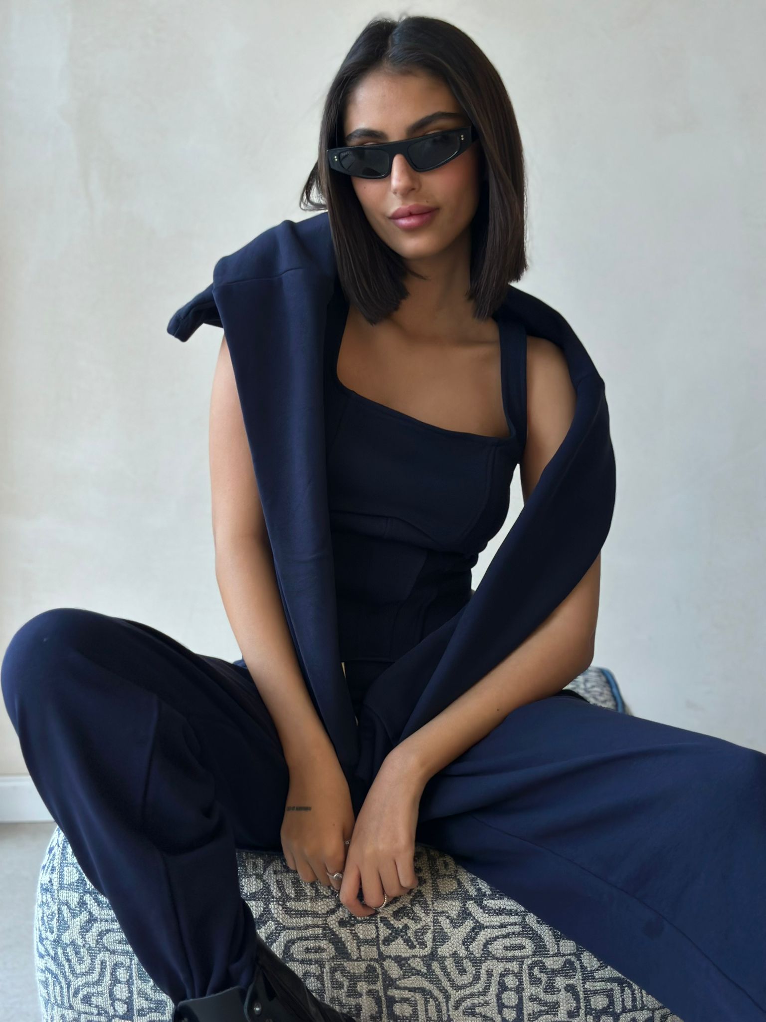 חליפת סמדי כחול