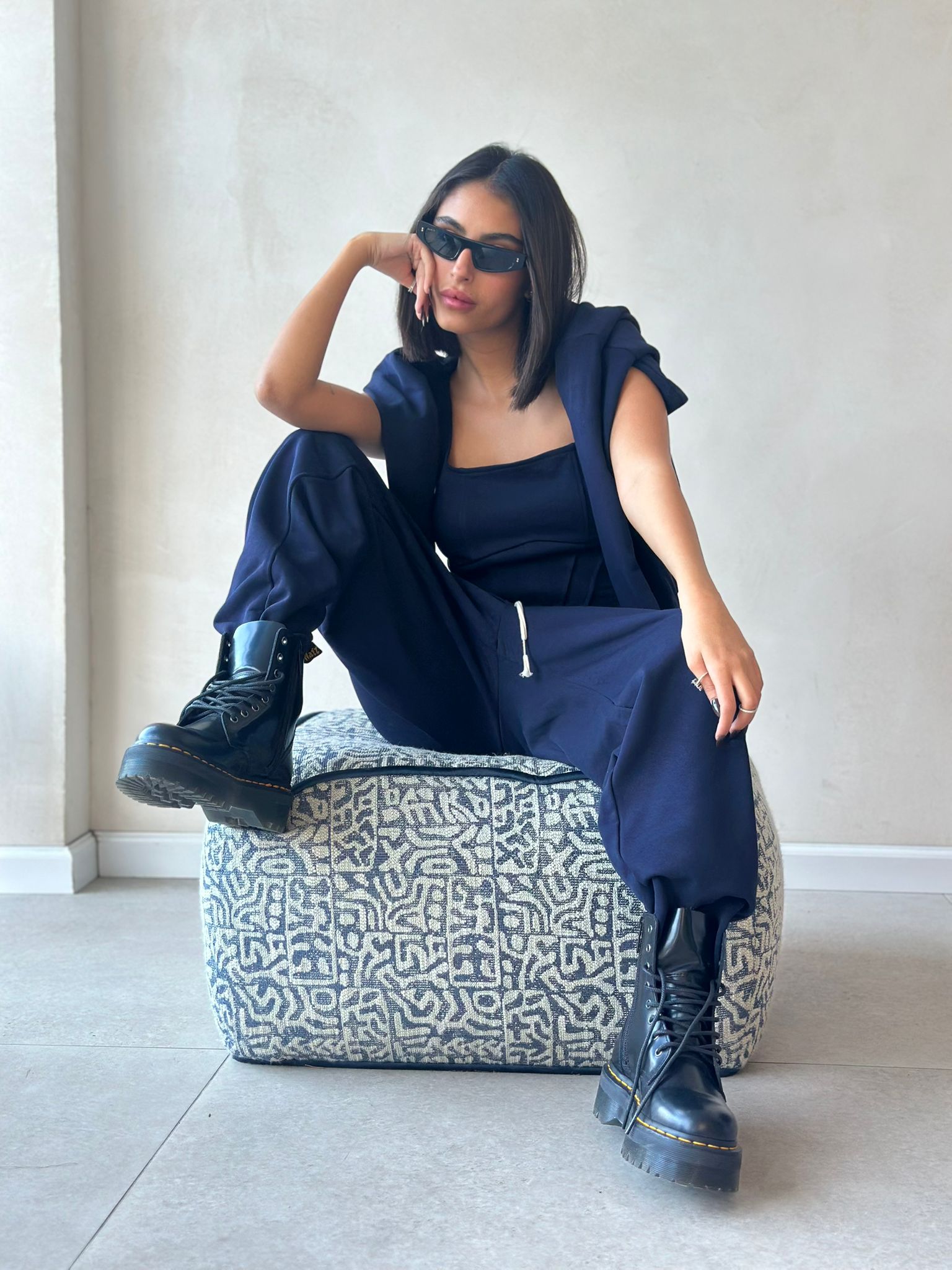 חליפת סמדי כחול