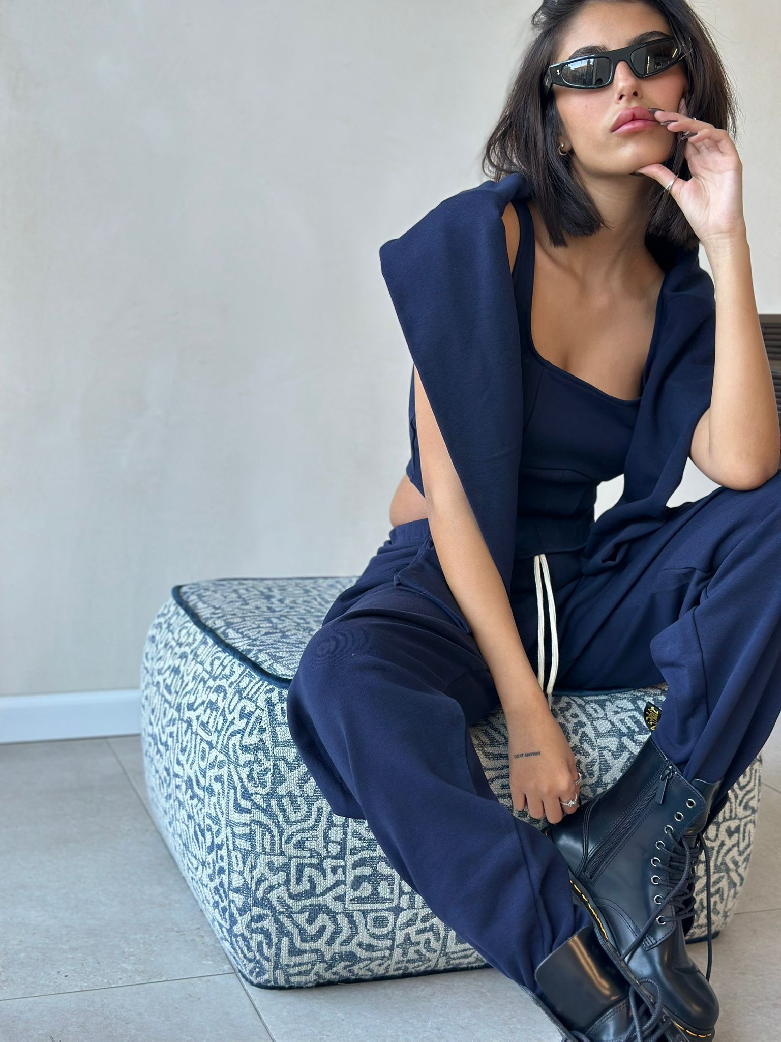 חליפת סמדי כחול