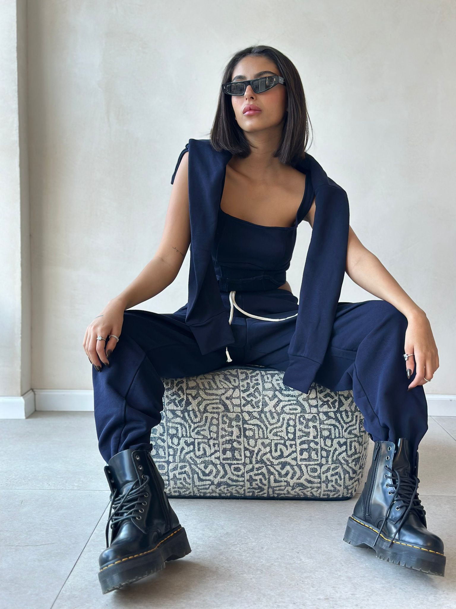 חליפת סמדי כחול