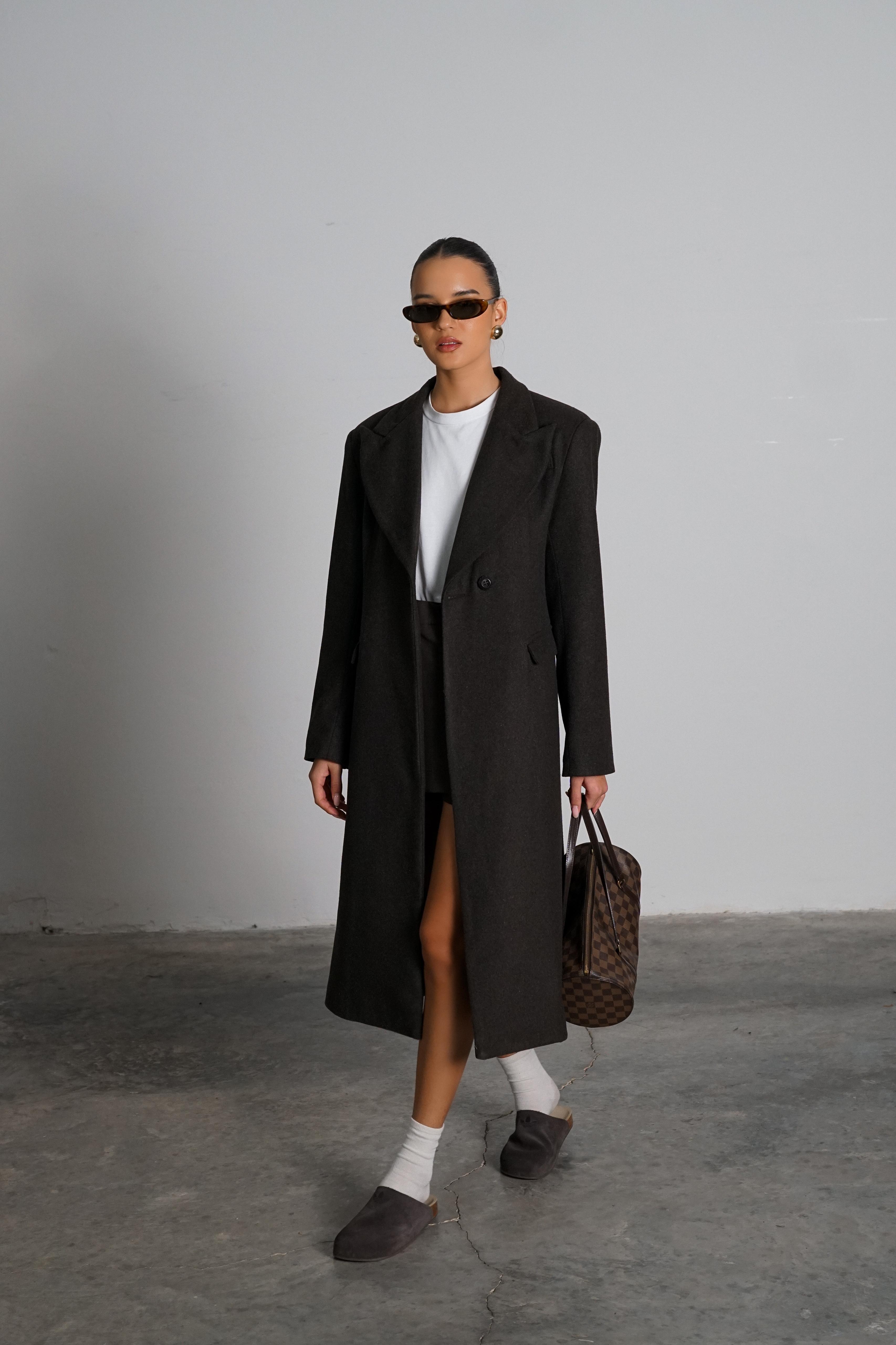 מעיל מיצ'ו חום