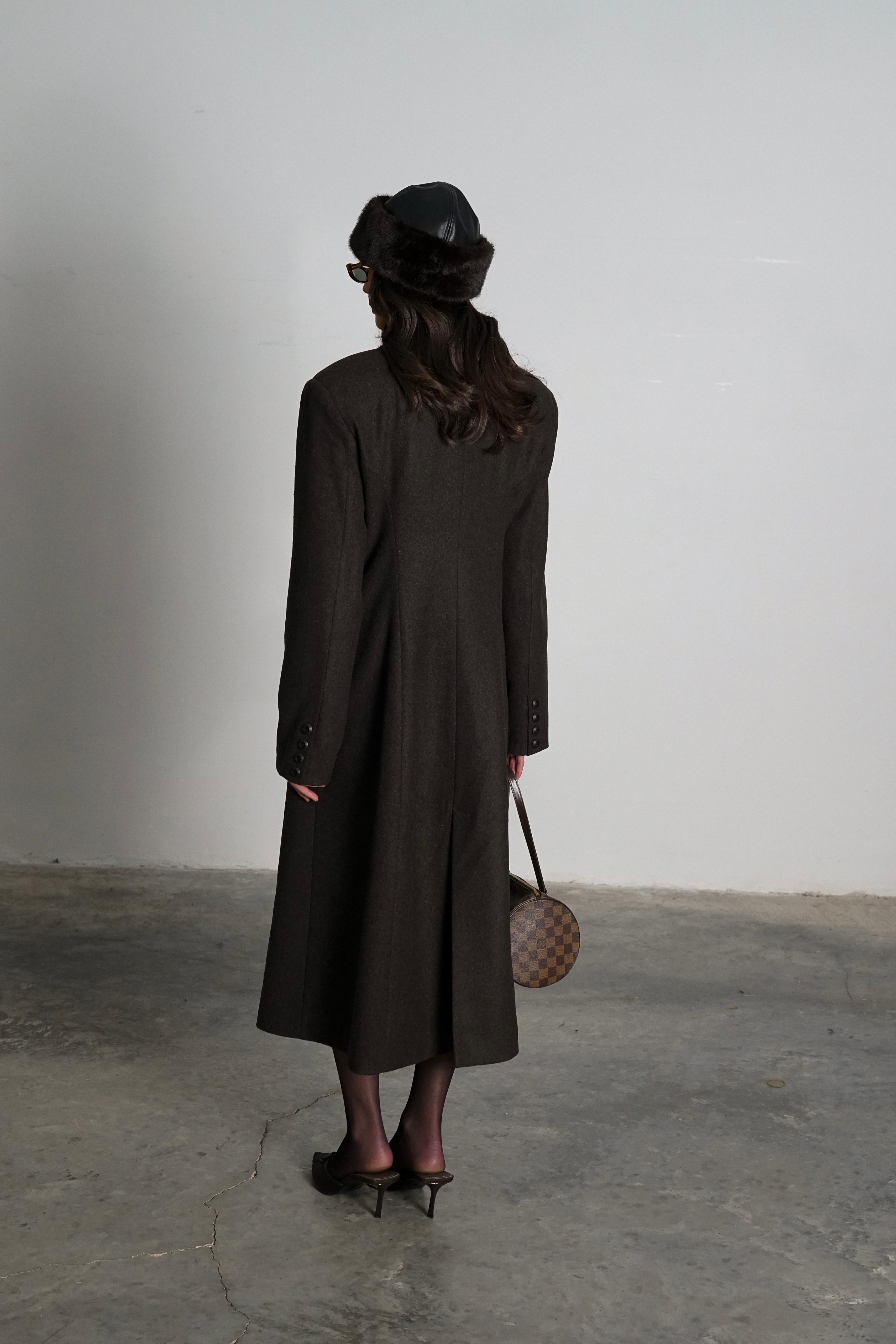 מעיל מיצ'ו חום