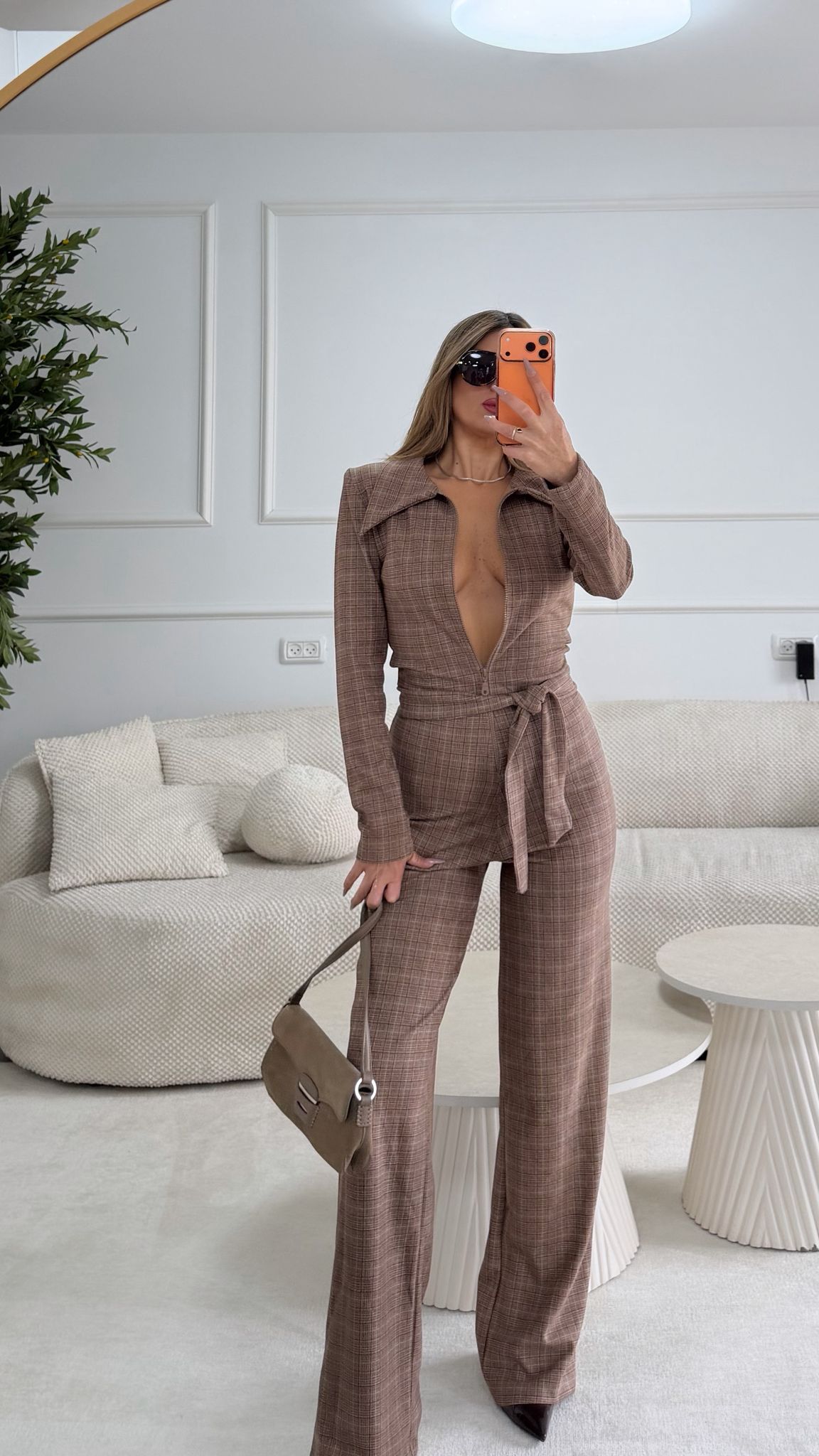 אוברול שילת חום