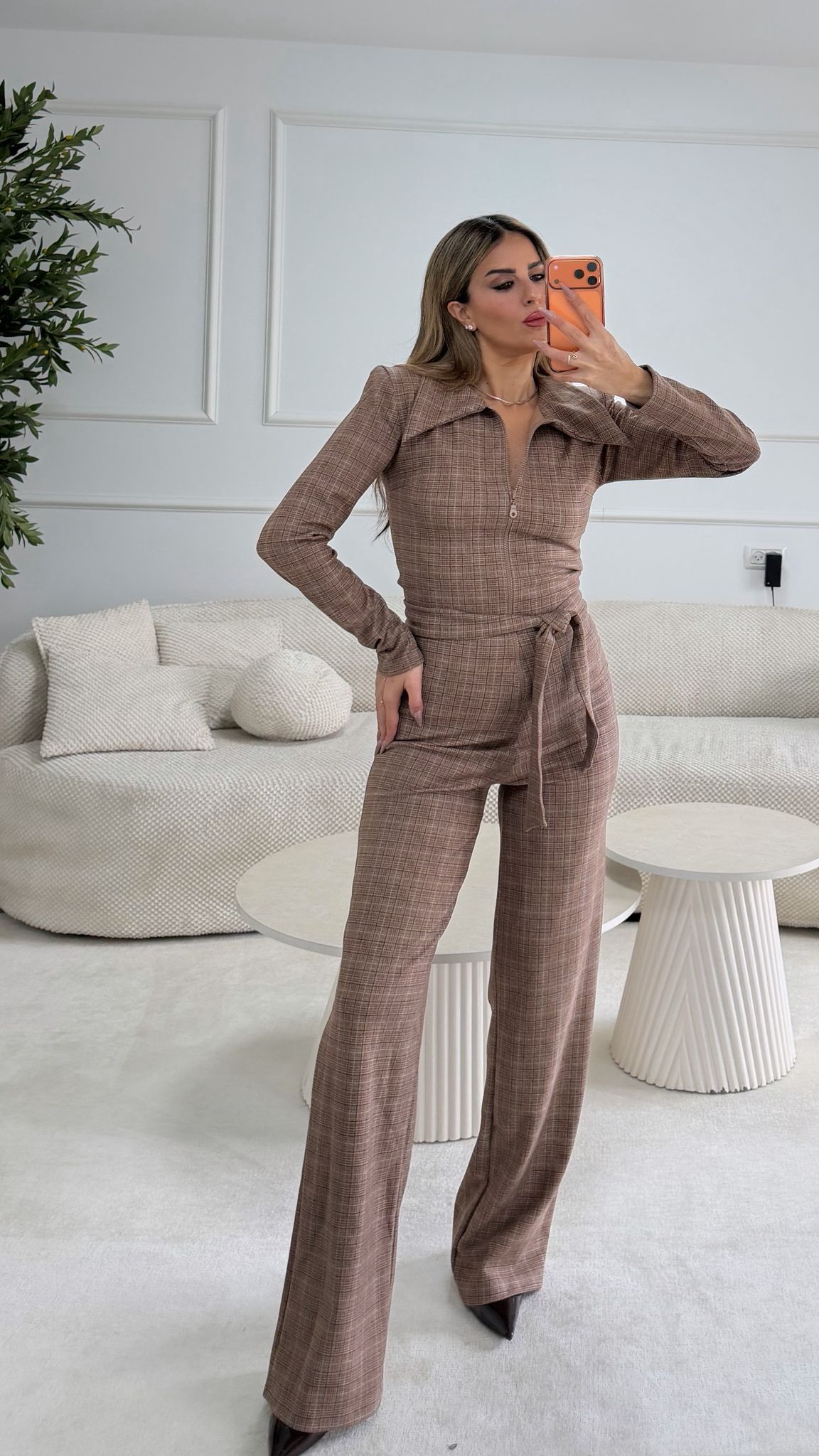 אוברול שילת חום